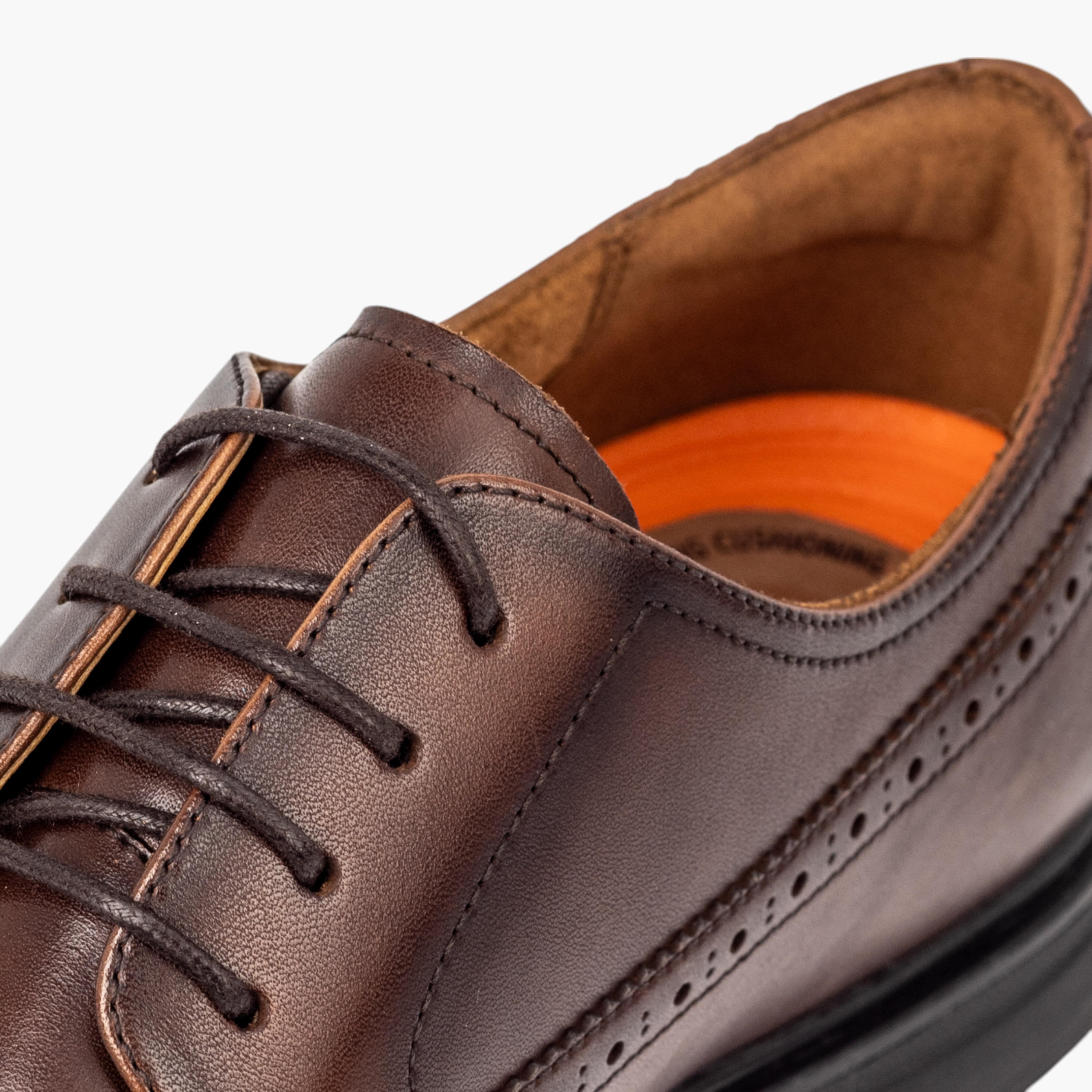 حذاء ديربي جلد طبيعي برباط للرجال من لو كونفور-men-shoes-formalshoes-image-4