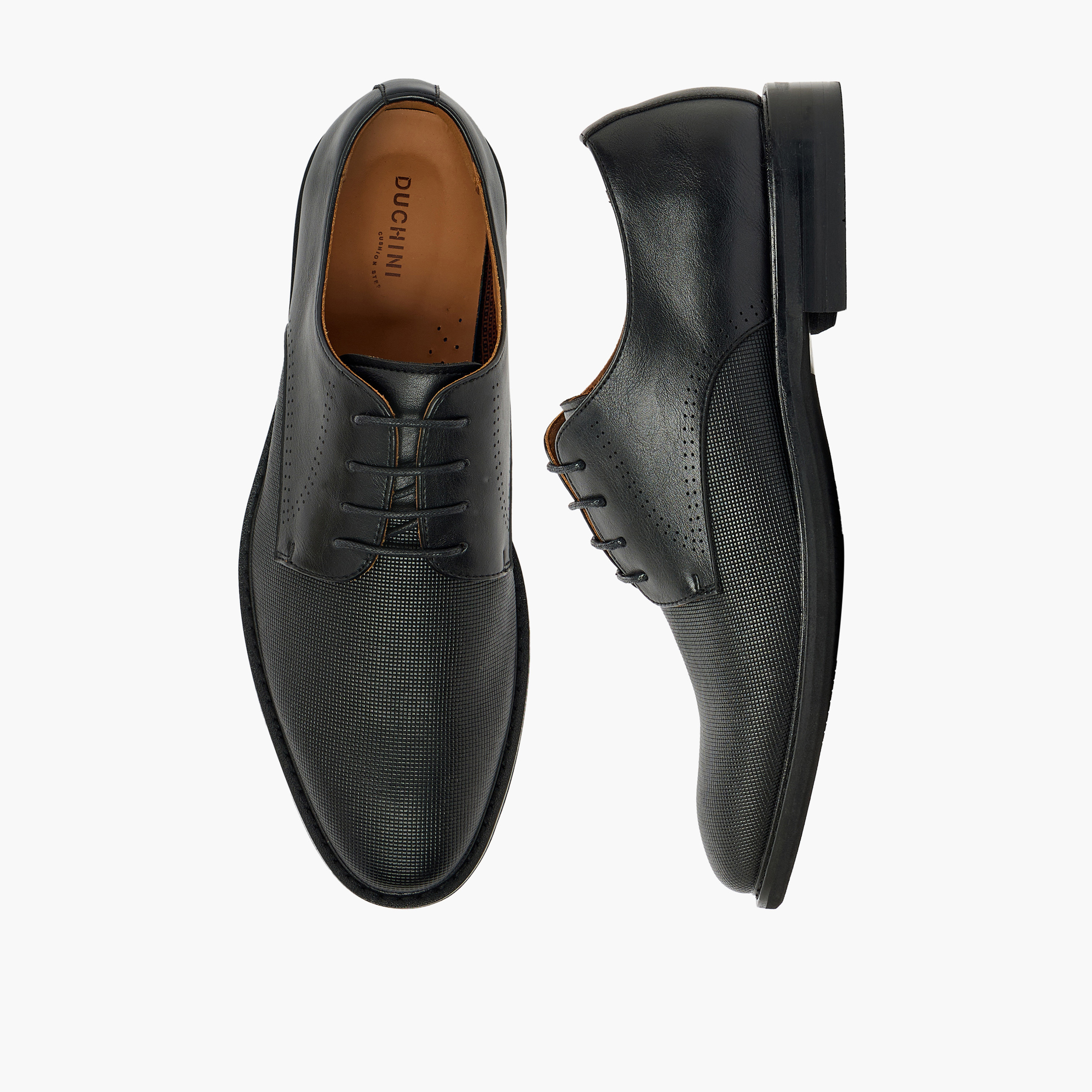 Duchini Men Lace-Up Oxford Shoes-men-shoes-formalshoes-image-1