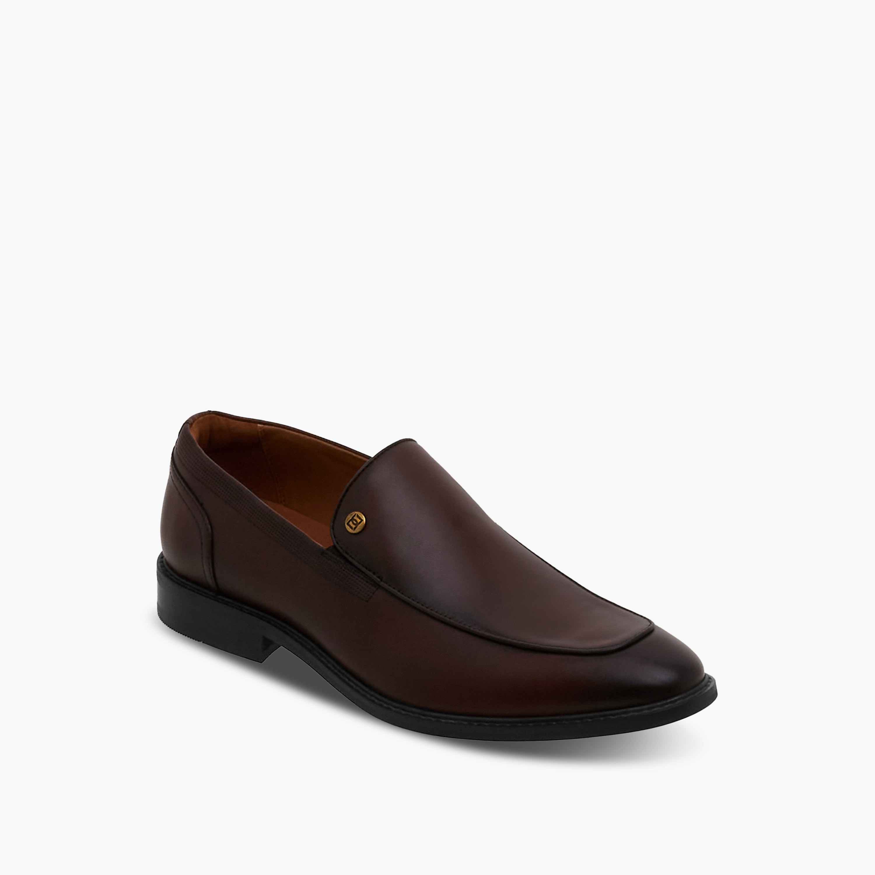 Duchini Men Slip-On Leather Loafers-men-shoes-loafersandmoccasins-image-2
