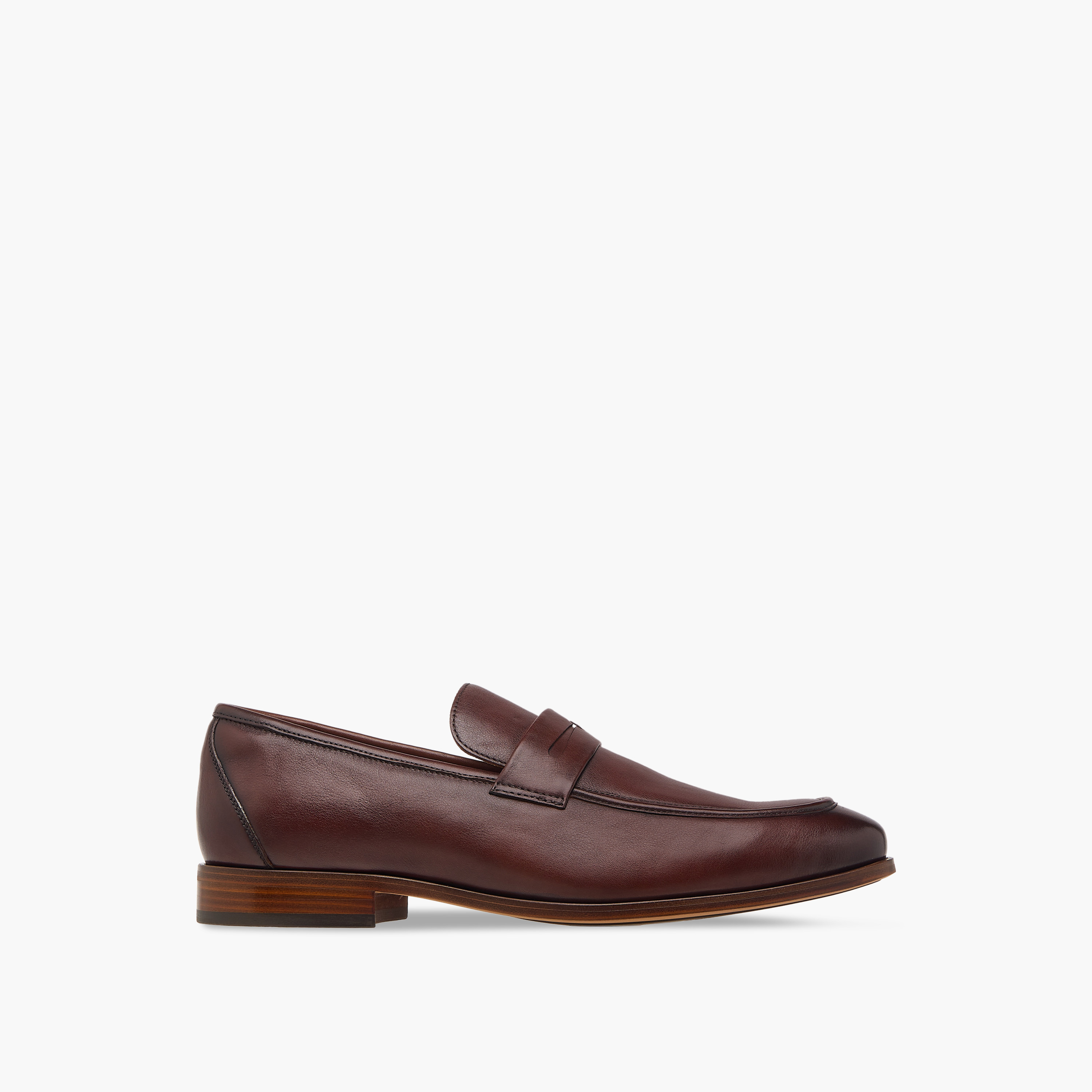 Duchini Men's Leather Solid Slip-On Loafers-men-shoes-loafersandmoccasins-image-3