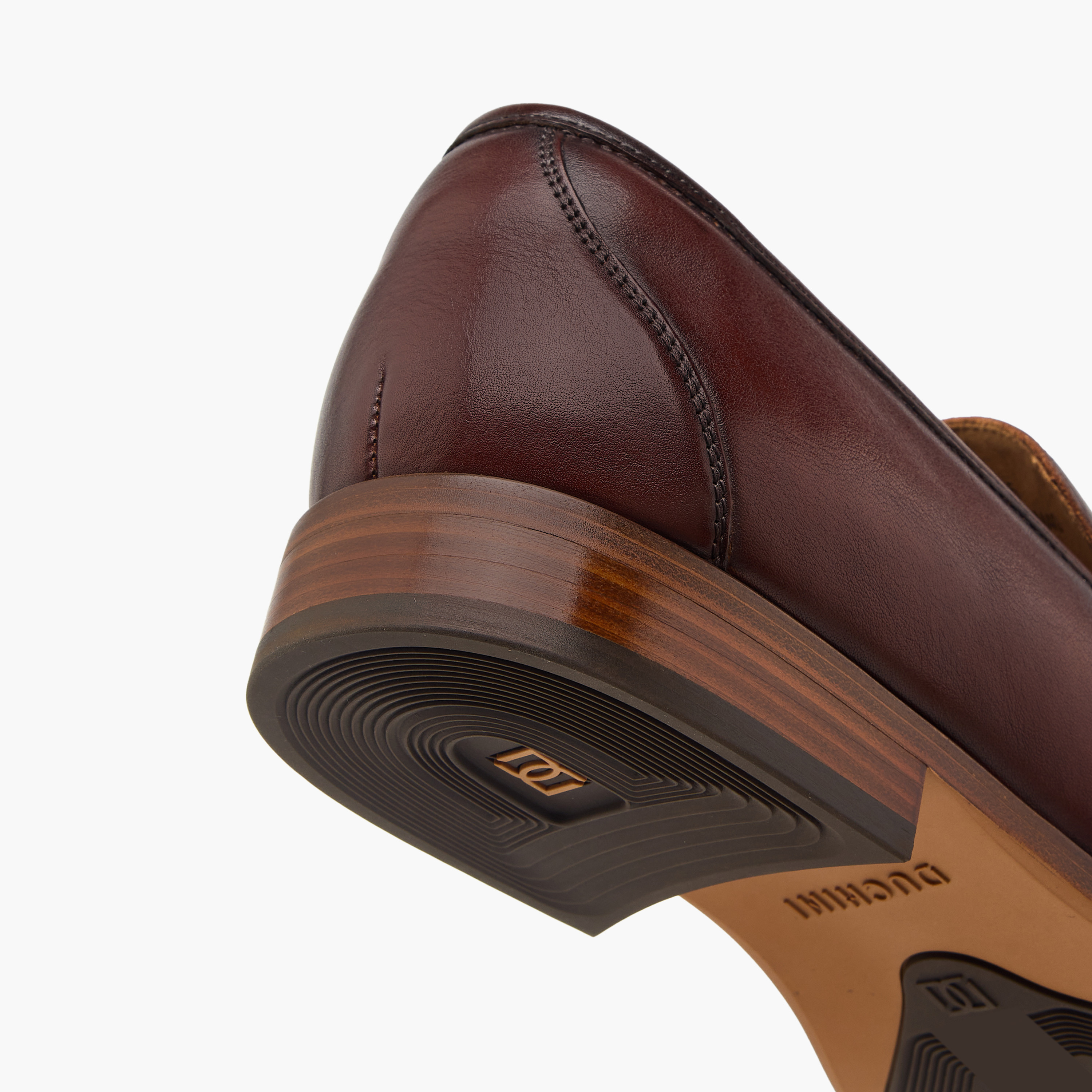 Duchini Men's Leather Solid Slip-On Loafers-men-shoes-loafersandmoccasins-image-5