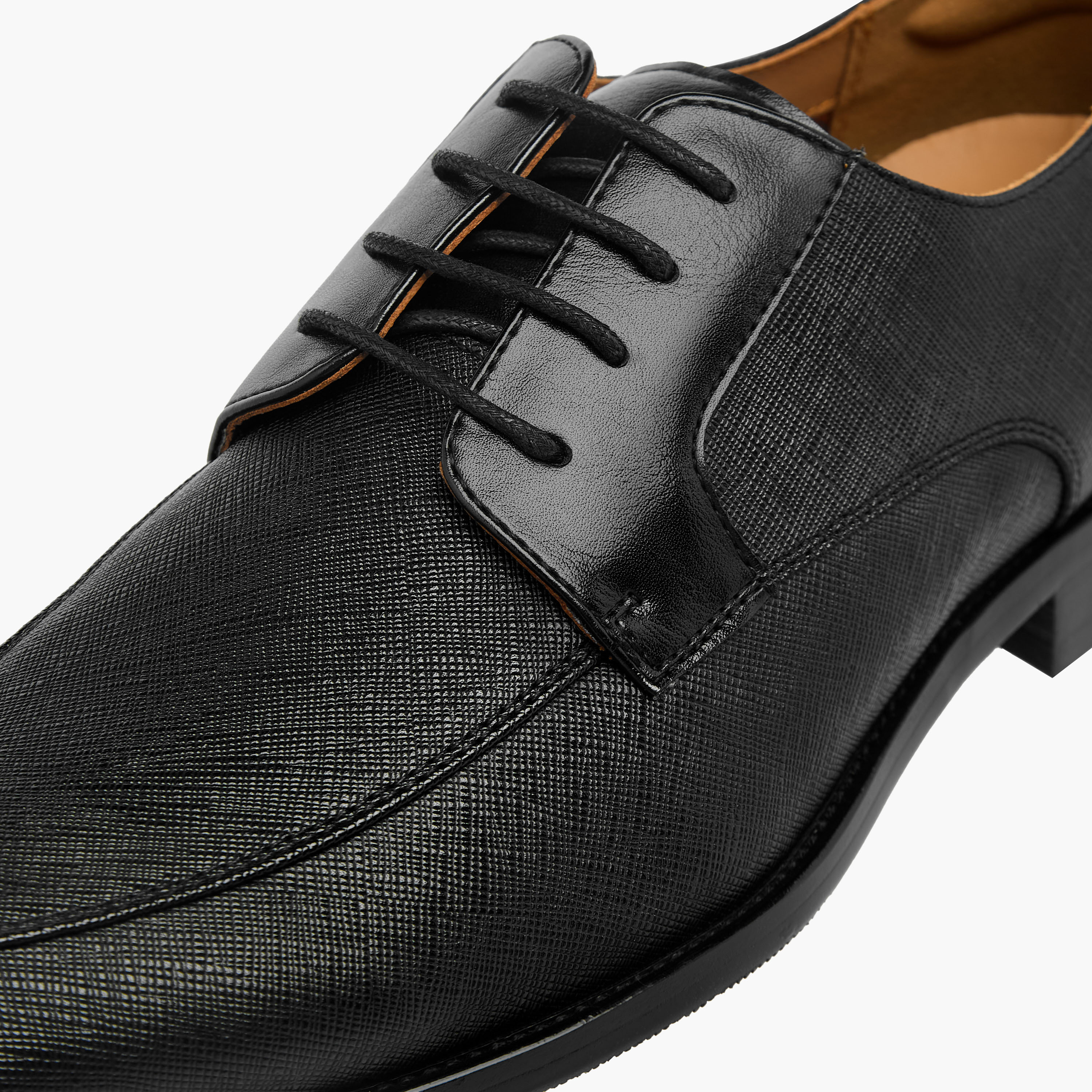 Duchini Men Lace-Up Derby Shoes-men-shoes-formalshoes-image-4