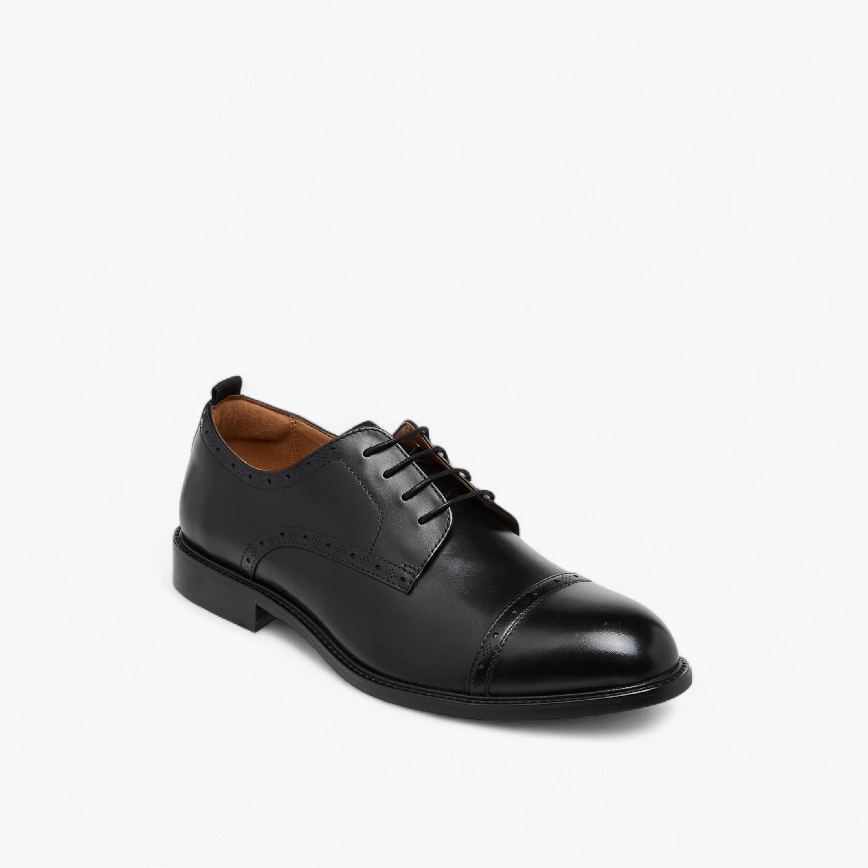 حذاء ديربي سادة برباط إغلاق للرجال من دوتشيني-men-shoes-formalshoes-image-2