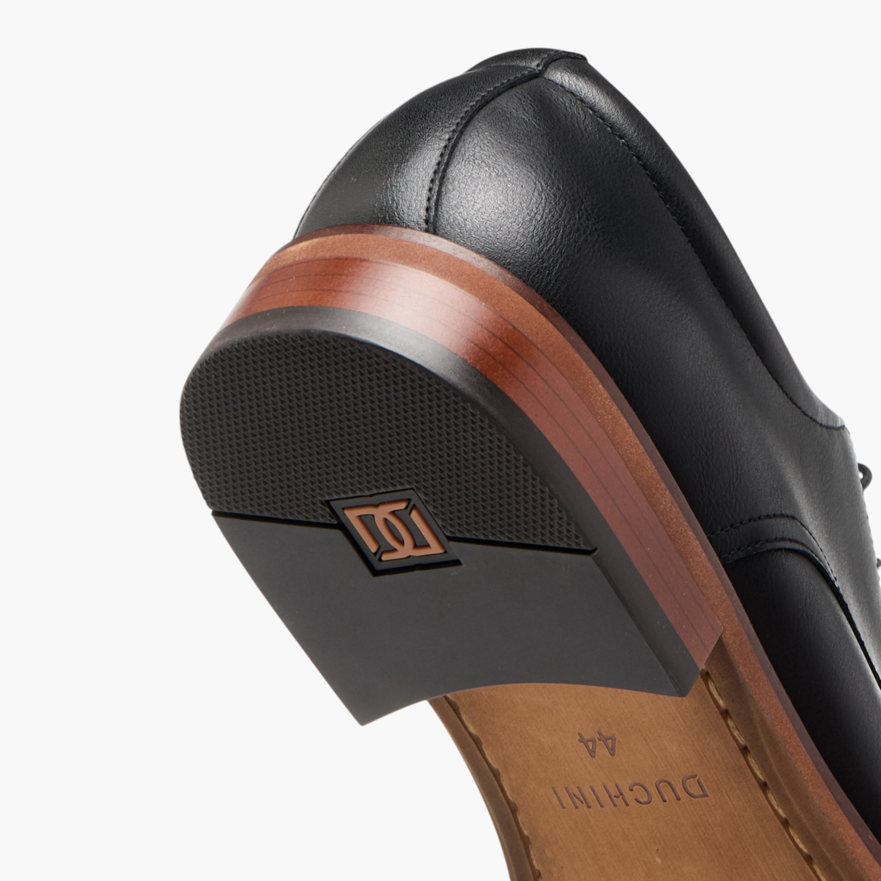 Duchini Men's Solid Derby Shoes with Lace-Up Closure-men-shoes-formalshoes-image-10