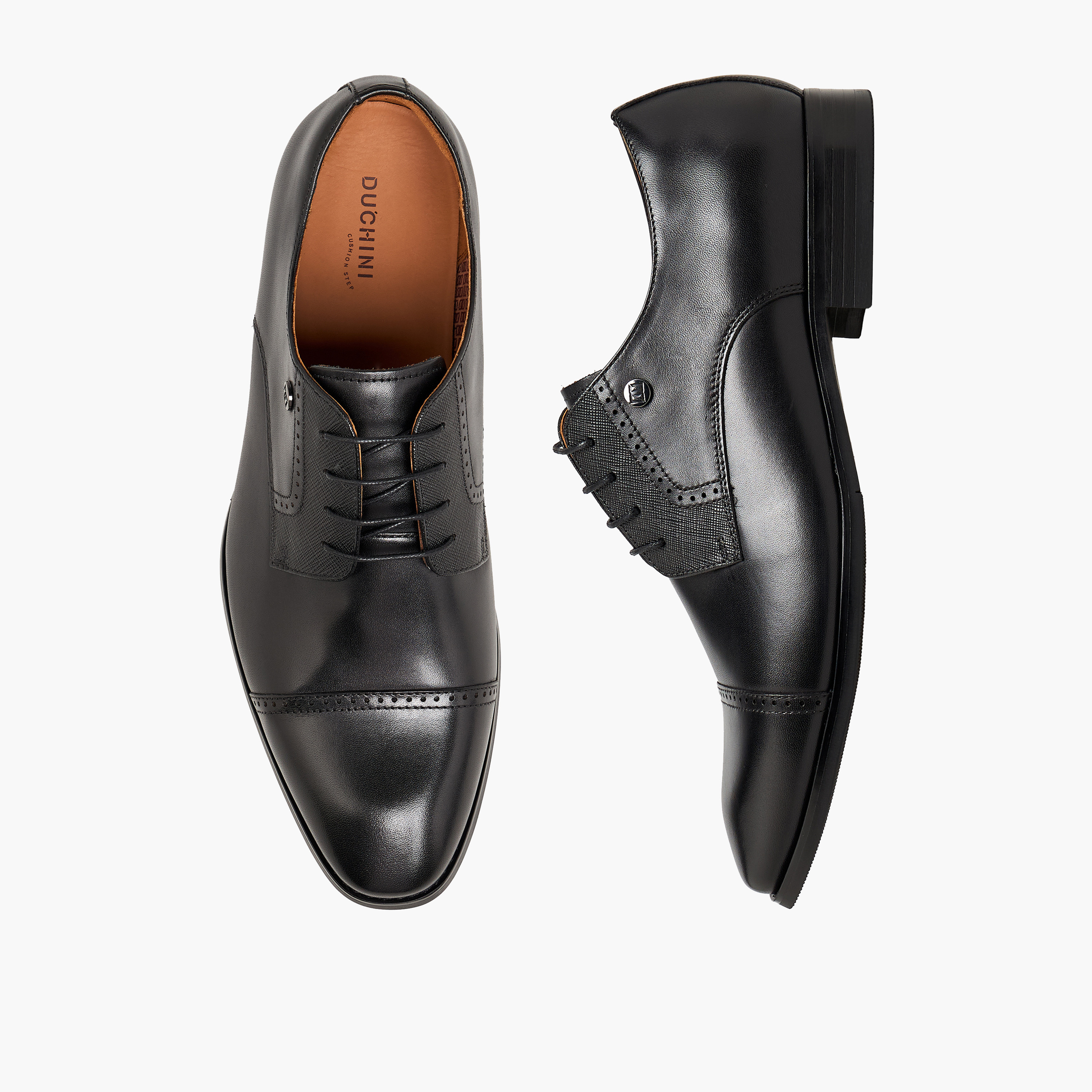 حذاء بروغ جلدي للرجال من دوتشيني-men-shoes-formalshoes-image-1