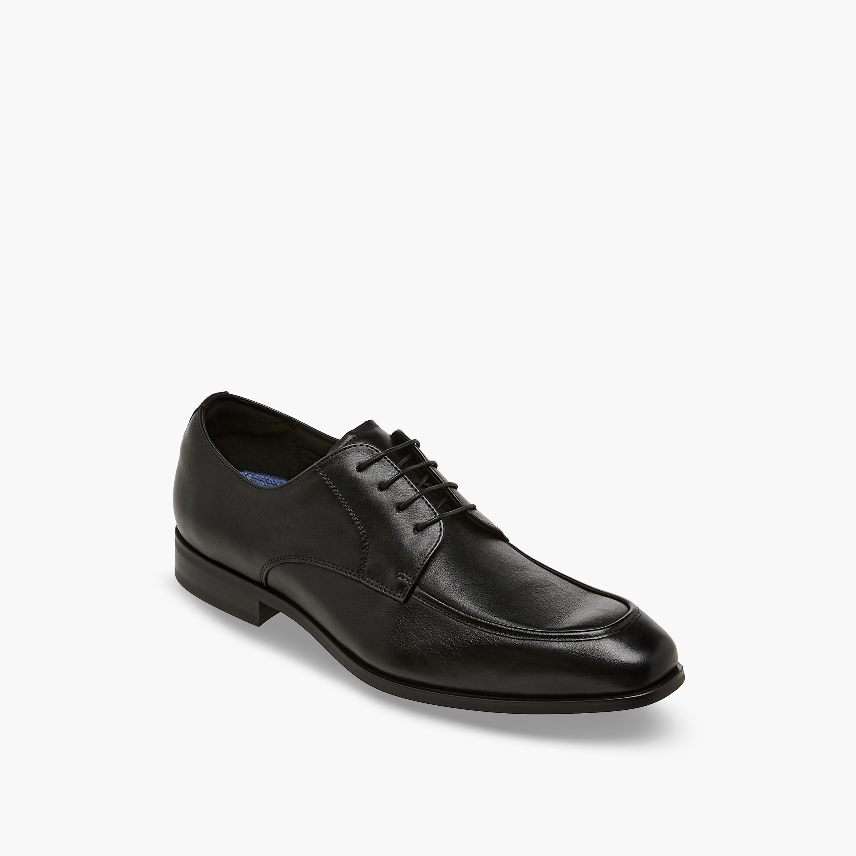 Duchini Men Genuine Leather Lace-Up Derby Shoes-men-shoes-formalshoes-image-2
