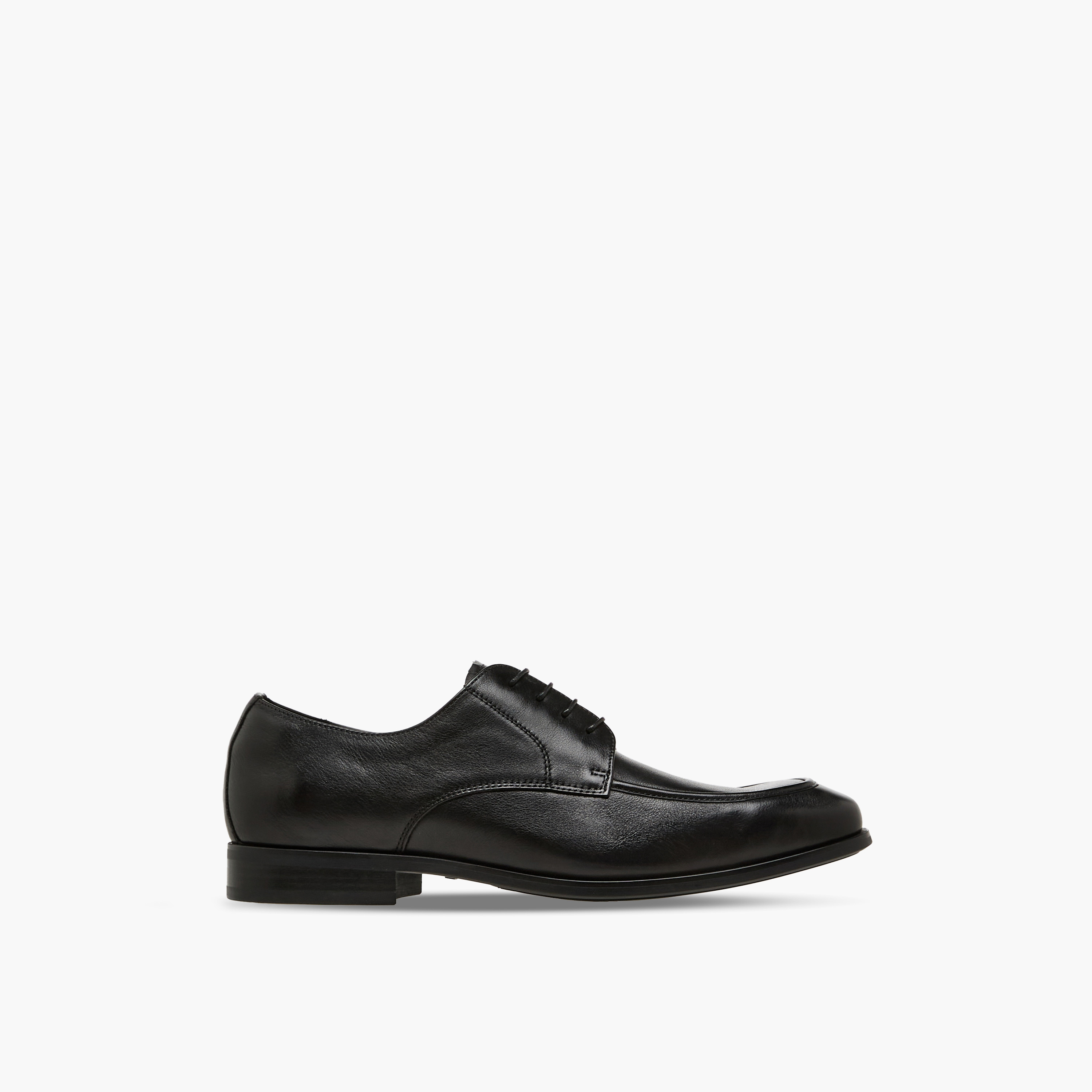 Duchini Men Genuine Leather Lace-Up Derby Shoes-men-shoes-formalshoes-image-3