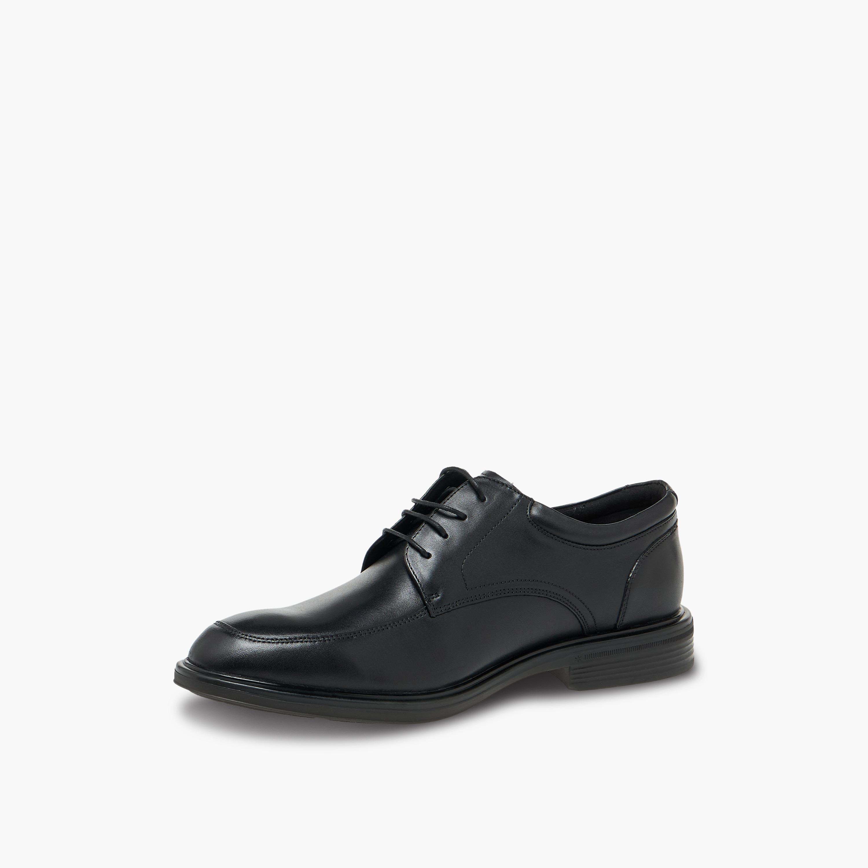 Le Confort Men Lace-Up Leather Derby Shoes-men-shoes-formalshoes-image-4