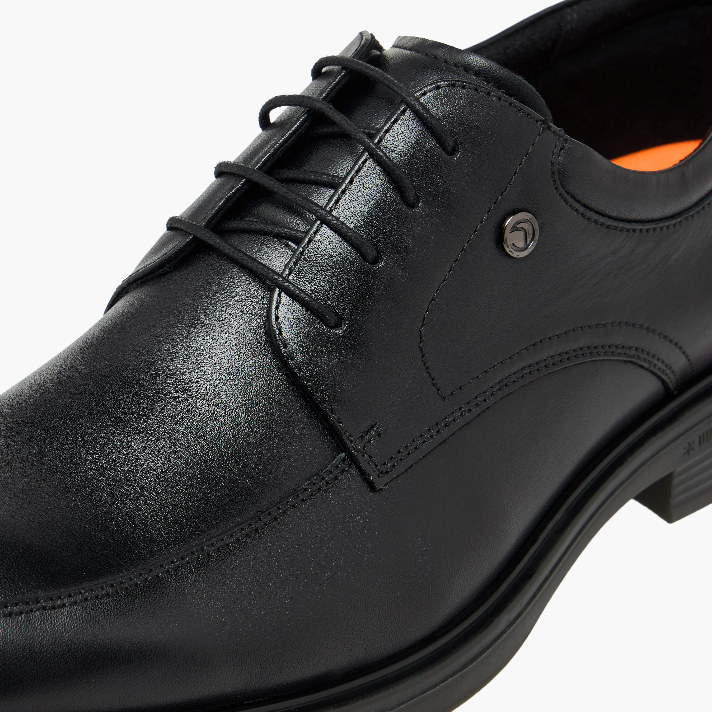 Le Confort Men Lace-Up Leather Derby Shoes-men-shoes-formalshoes-image-7