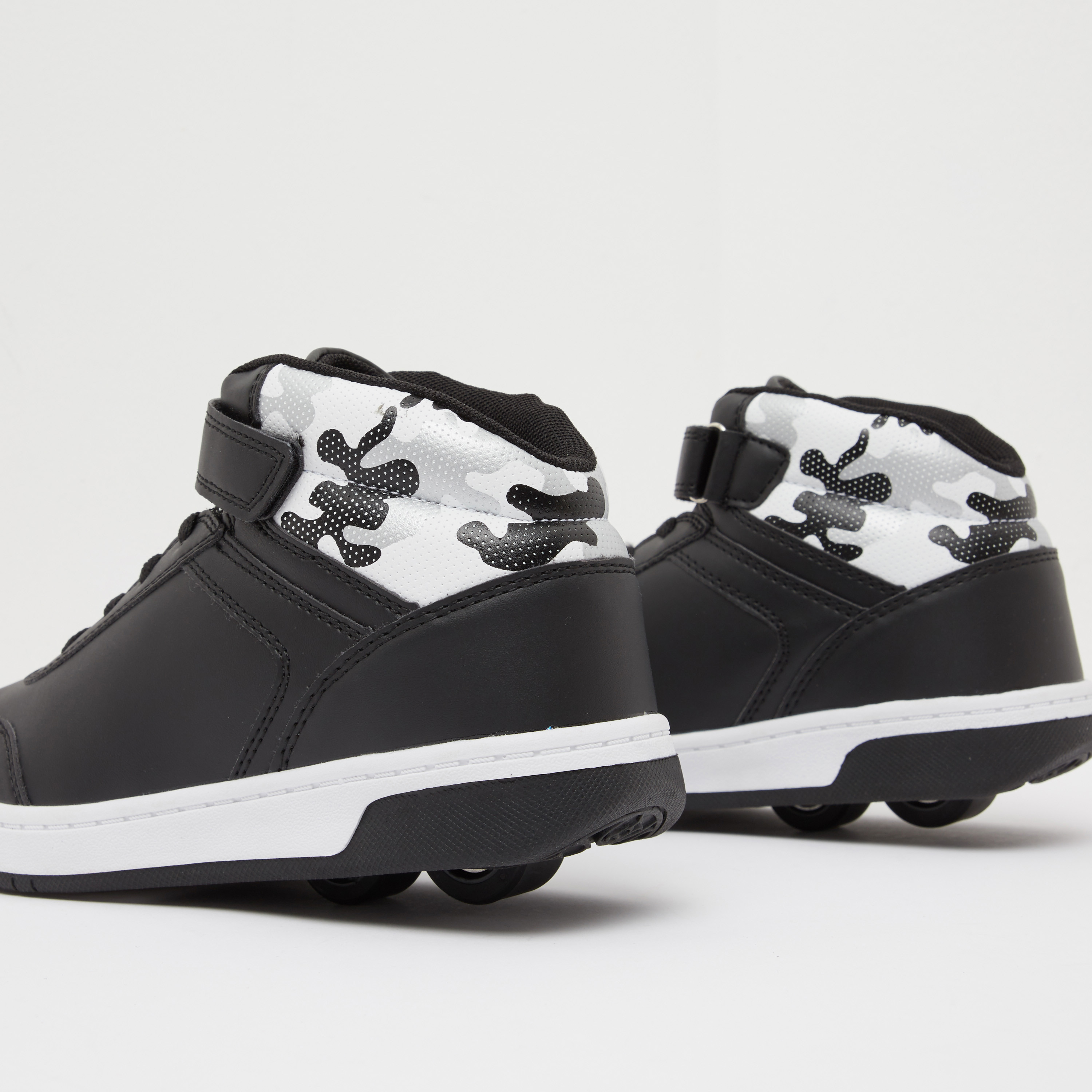 Camouflage Print High Cut Roller Skates Sneakers-boys-shoes-loafers-image-11