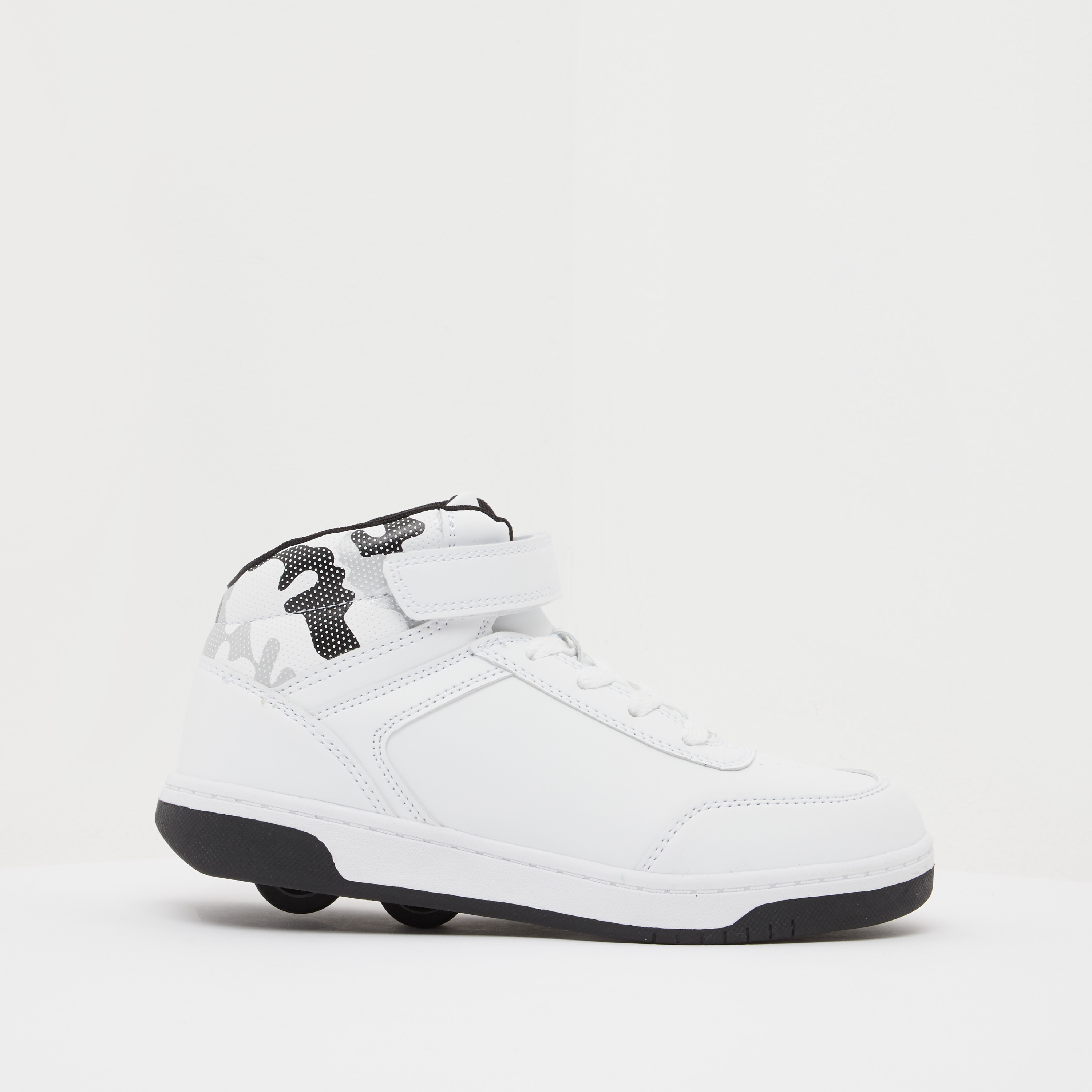 Camouflage Print High Cut Roller Skates Sneakers-boys-shoes-loafers-image-1