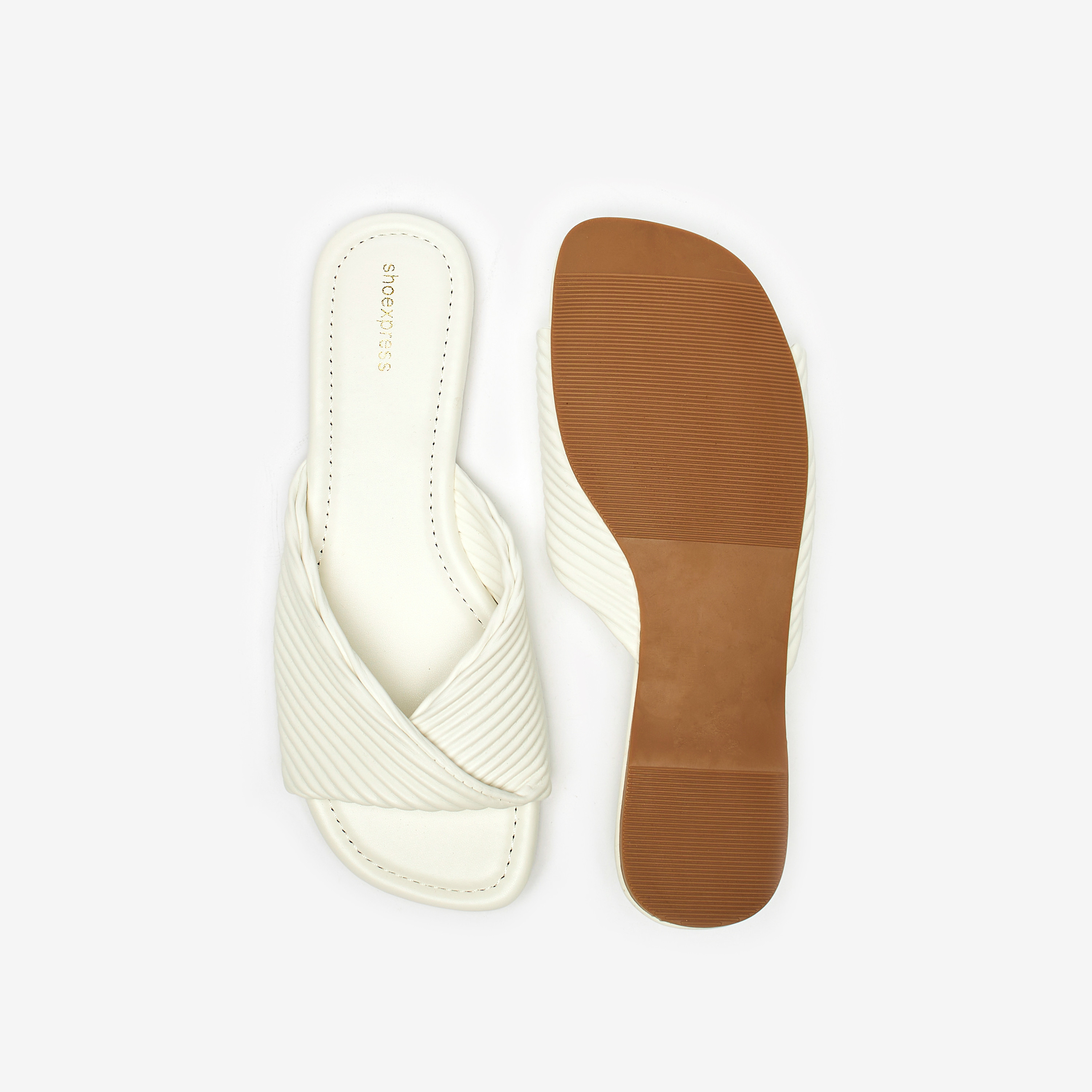 صندل سهل الارتداء بارز الملمس-women-shoes-flats-sandals-image-4