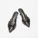Celeste Women's Knot Detail Slip-On Shoes with Stiletto Heels-Women%27s Heel Shoes-thumbnailMobile-1