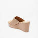 Celeste Women's Textured Slip-On Sandals with Wedge Heels-Women%27s Heel Sandals-thumbnail-2