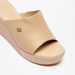 Celeste Women's Textured Slip-On Sandals with Wedge Heels-Women%27s Heel Sandals-thumbnailMobile-6