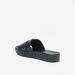 Le Confort Buckle Embellished Slide Sandals-Women%27s Flat Sandals-thumbnailMobile-1