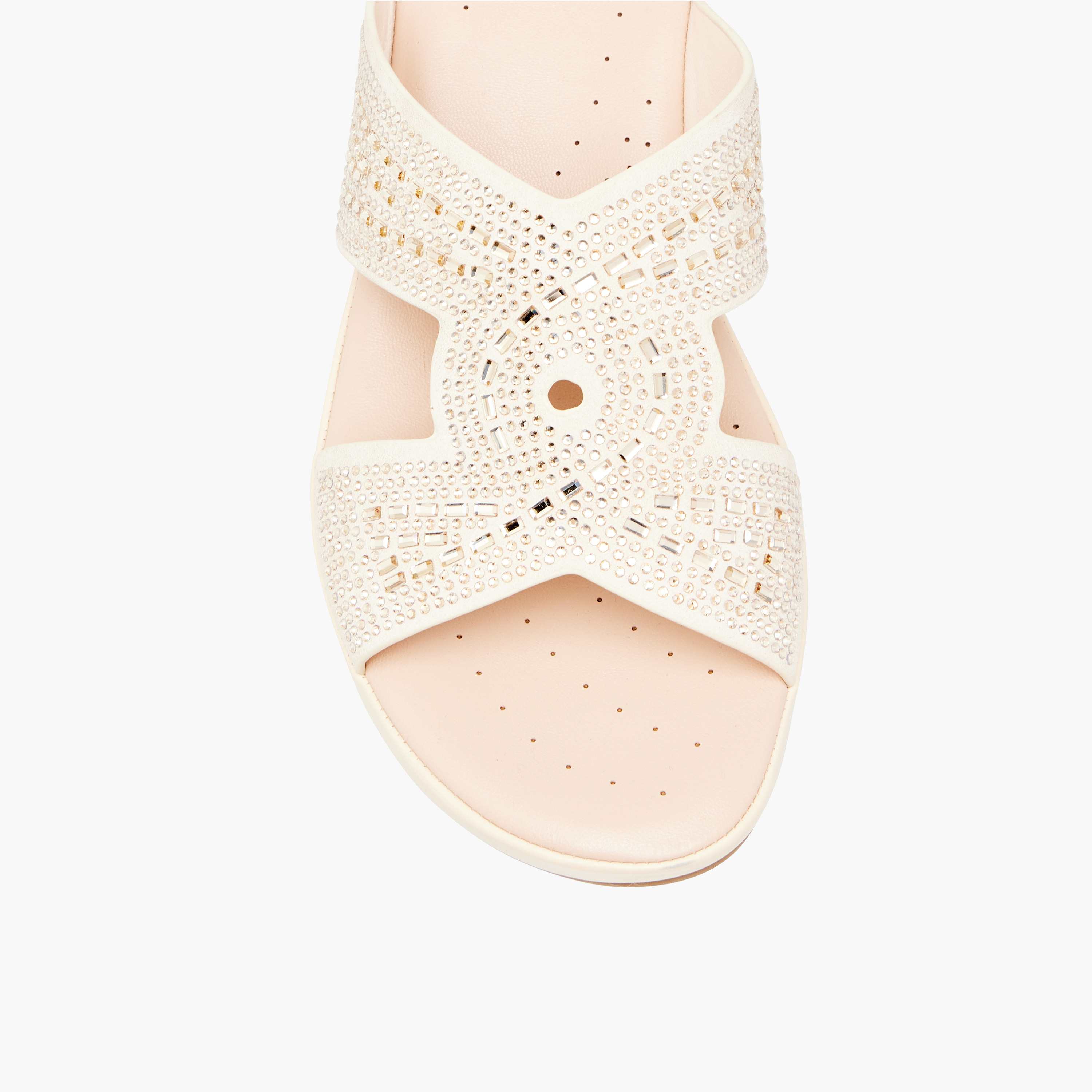 حذاء مريح مزين سهل الارتداء بكعب ويدج من لو كونفورت-women-shoes-sandals-heeled-image-4