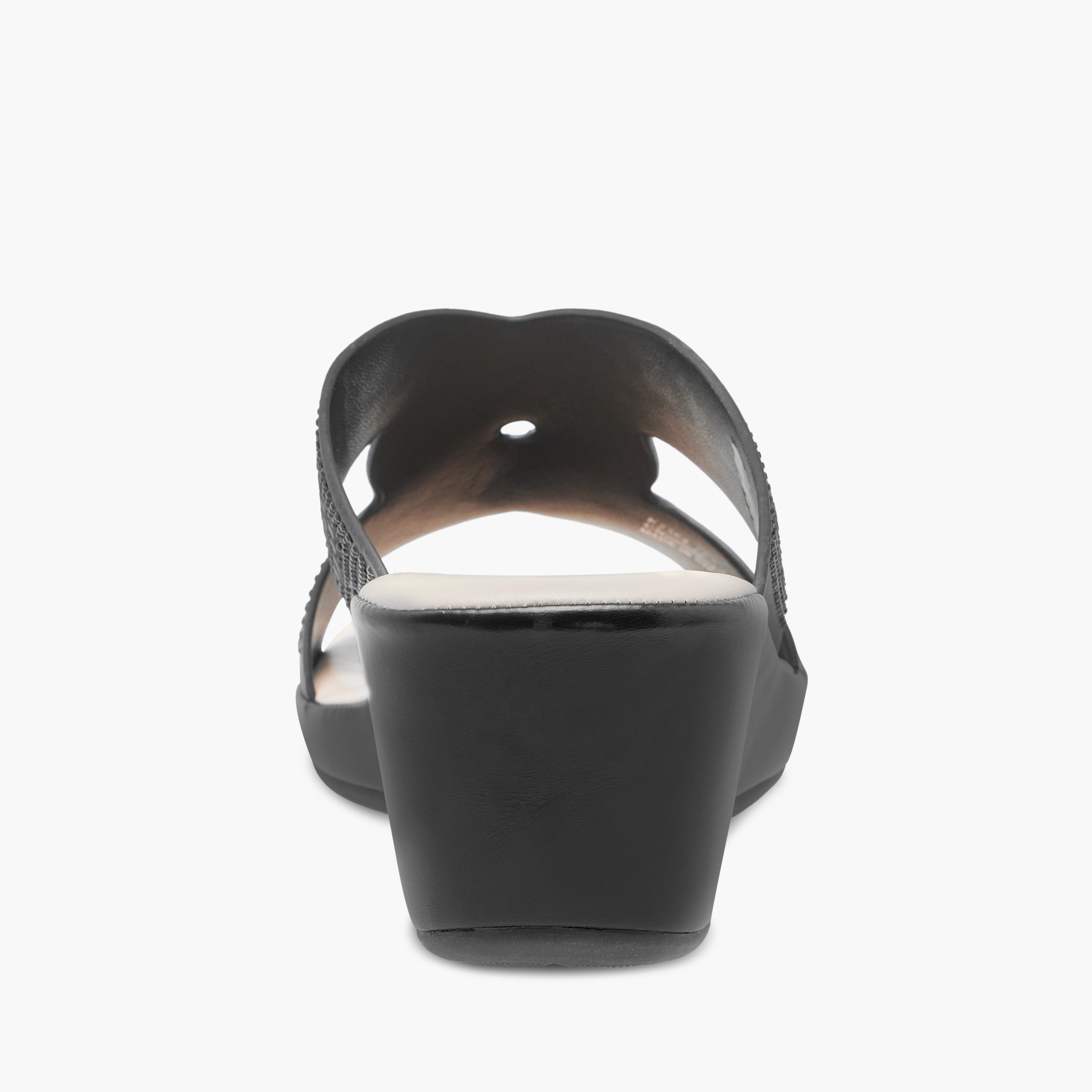 حذاء مريح مزين سهل الارتداء بكعب ويدج من لو كونفورت-women-shoes-sandals-heeled-image-1
