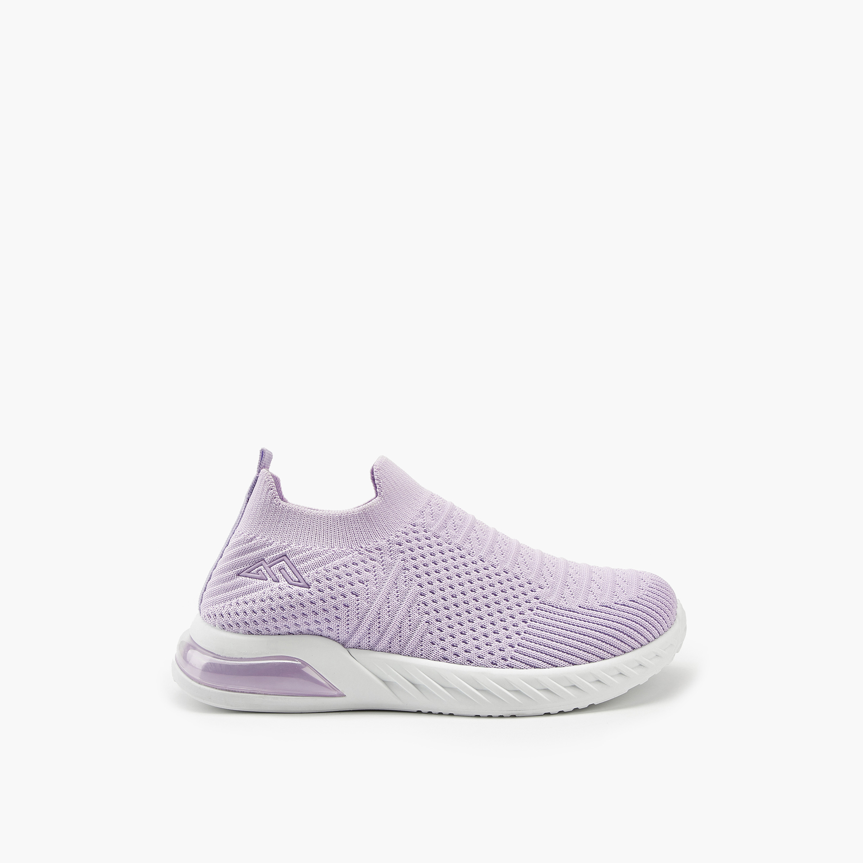 Oaklan by Shoexpress Textured Slip-On Sports Shoes with Pull Tab-girls-shoes-sneakers-image-2