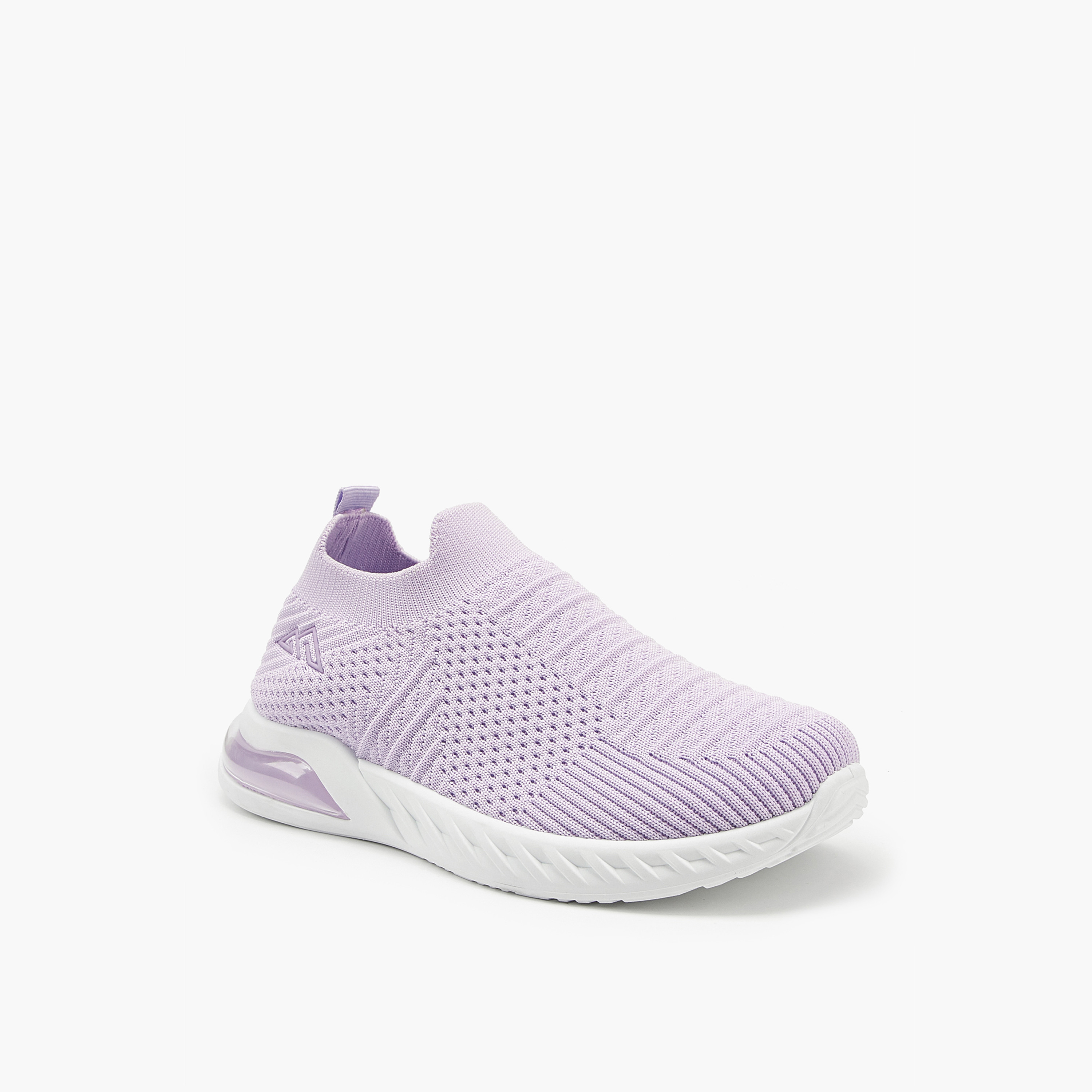 Oaklan by Shoexpress Textured Slip-On Sports Shoes with Pull Tab-girls-shoes-sneakers-image-3