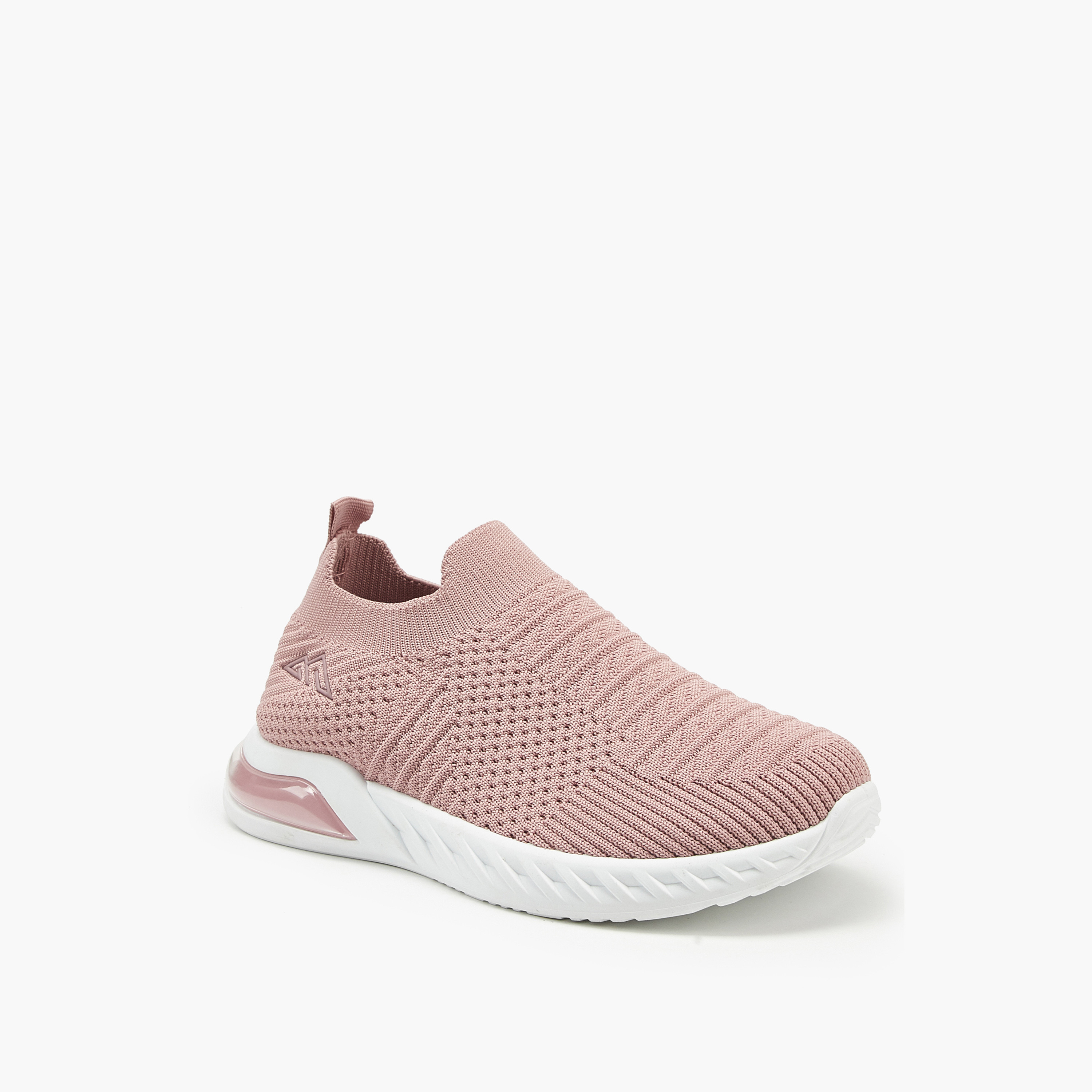 حذاء رياضي سهل الارتداء بارز الملمس بلسان سحب من أوكلان من شو إكسبريس-girls-shoes-sneakers-image-2