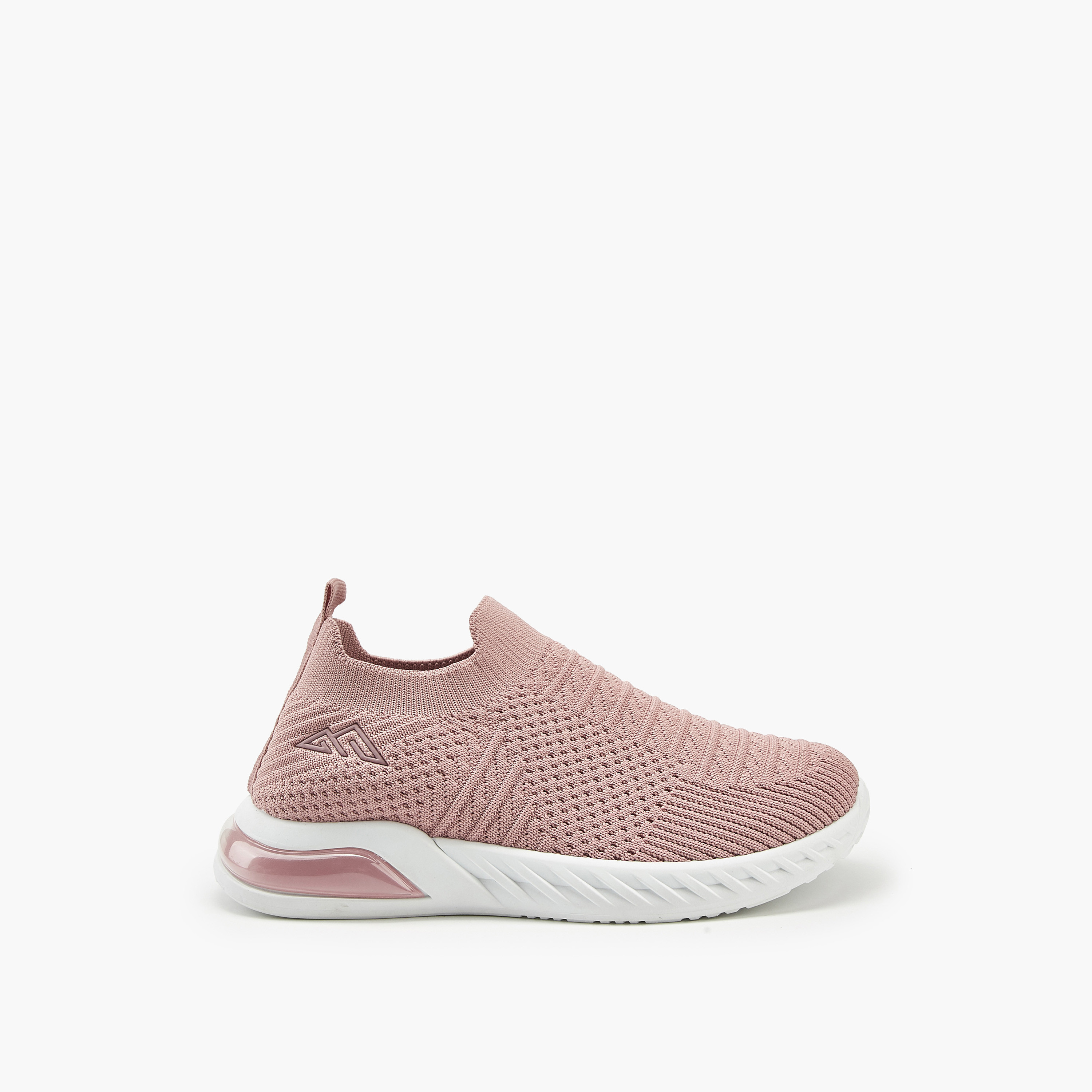 حذاء رياضي سهل الارتداء بارز الملمس بلسان سحب من أوكلان من شو إكسبريس-girls-shoes-sneakers-image-3