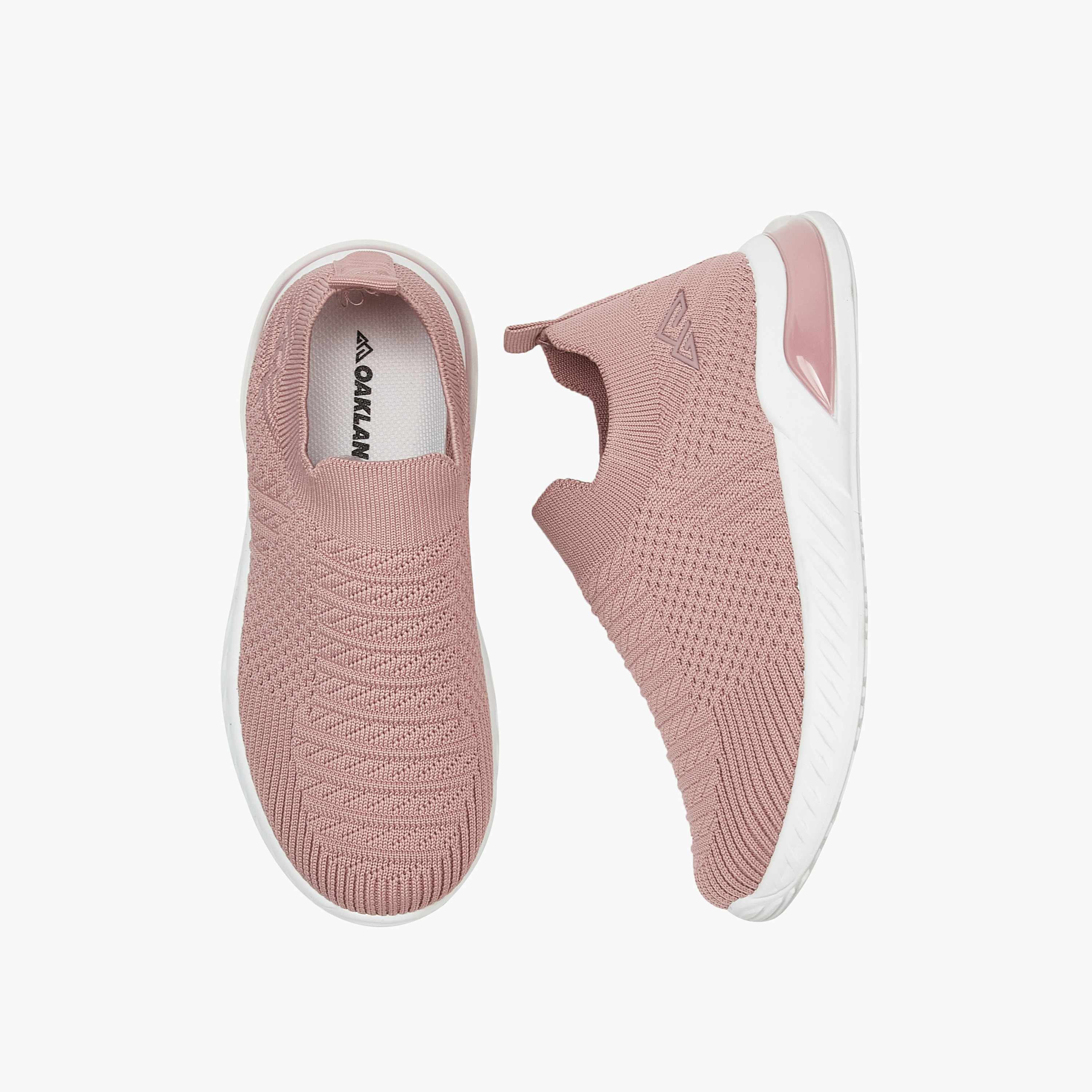 حذاء رياضي سهل الارتداء بارز الملمس بلسان سحب من أوكلان من شو إكسبريس-girls-shoes-sneakers-image-1