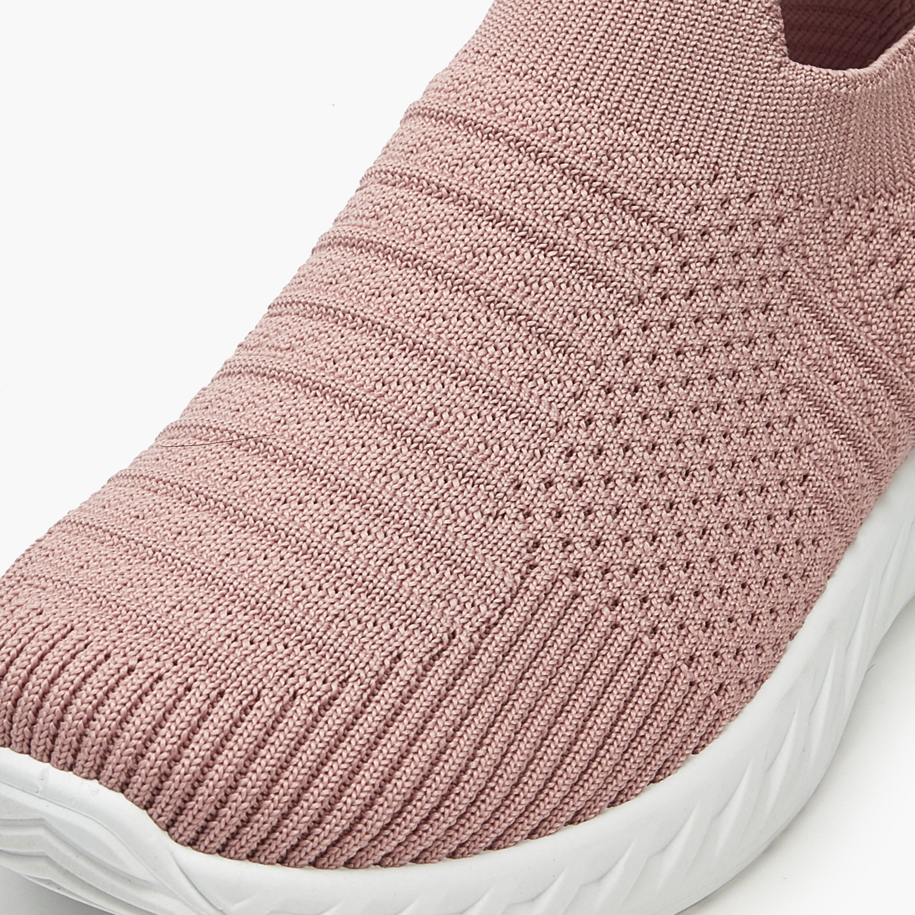 حذاء رياضي سهل الارتداء بارز الملمس بلسان سحب من أوكلان من شو إكسبريس-girls-shoes-sneakers-image-4
