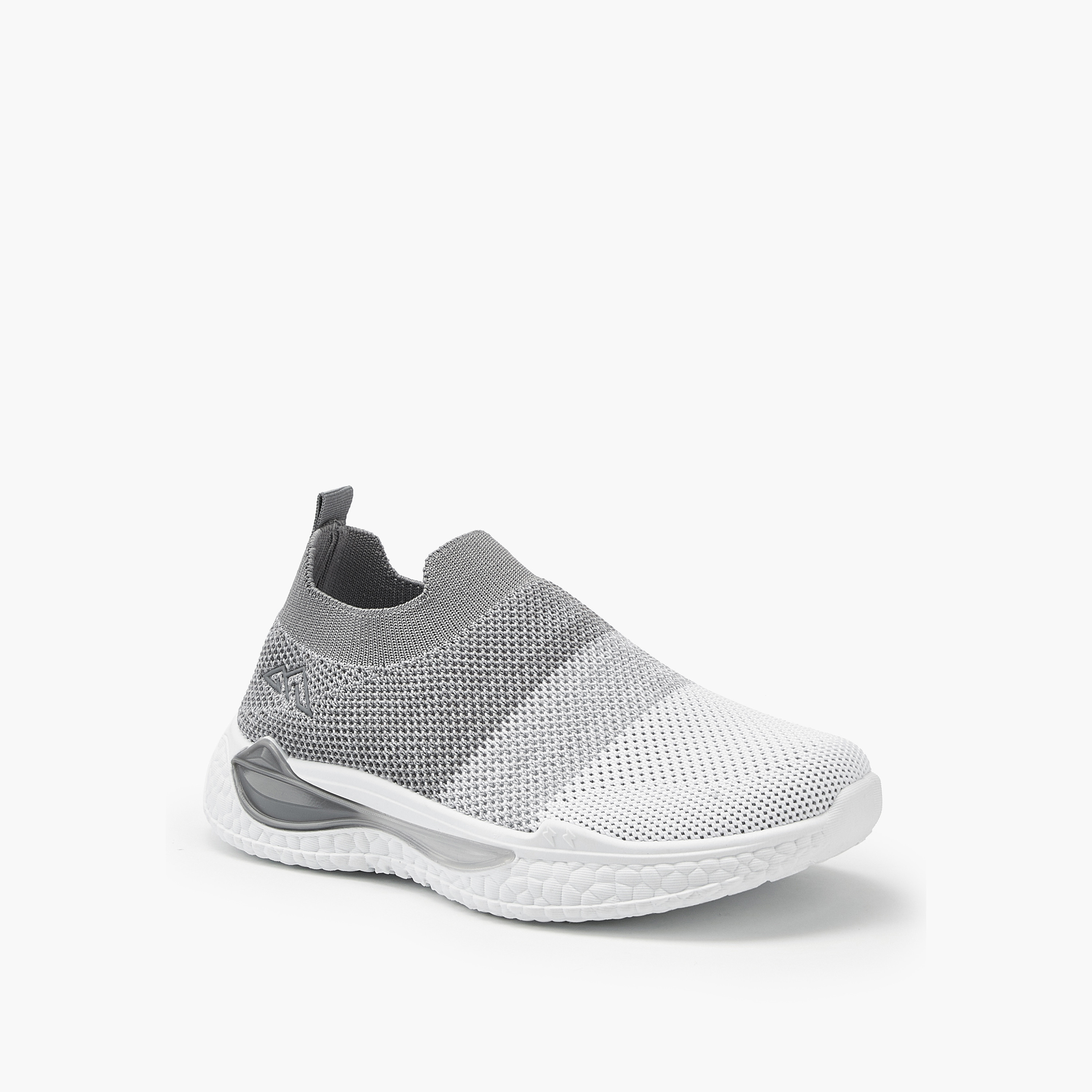حذاء رياضي سهل الارتداء بارز الملمس بلسان سحب من أوكلان من شو إكسبريس-girls-shoes-sneakers-image-2
