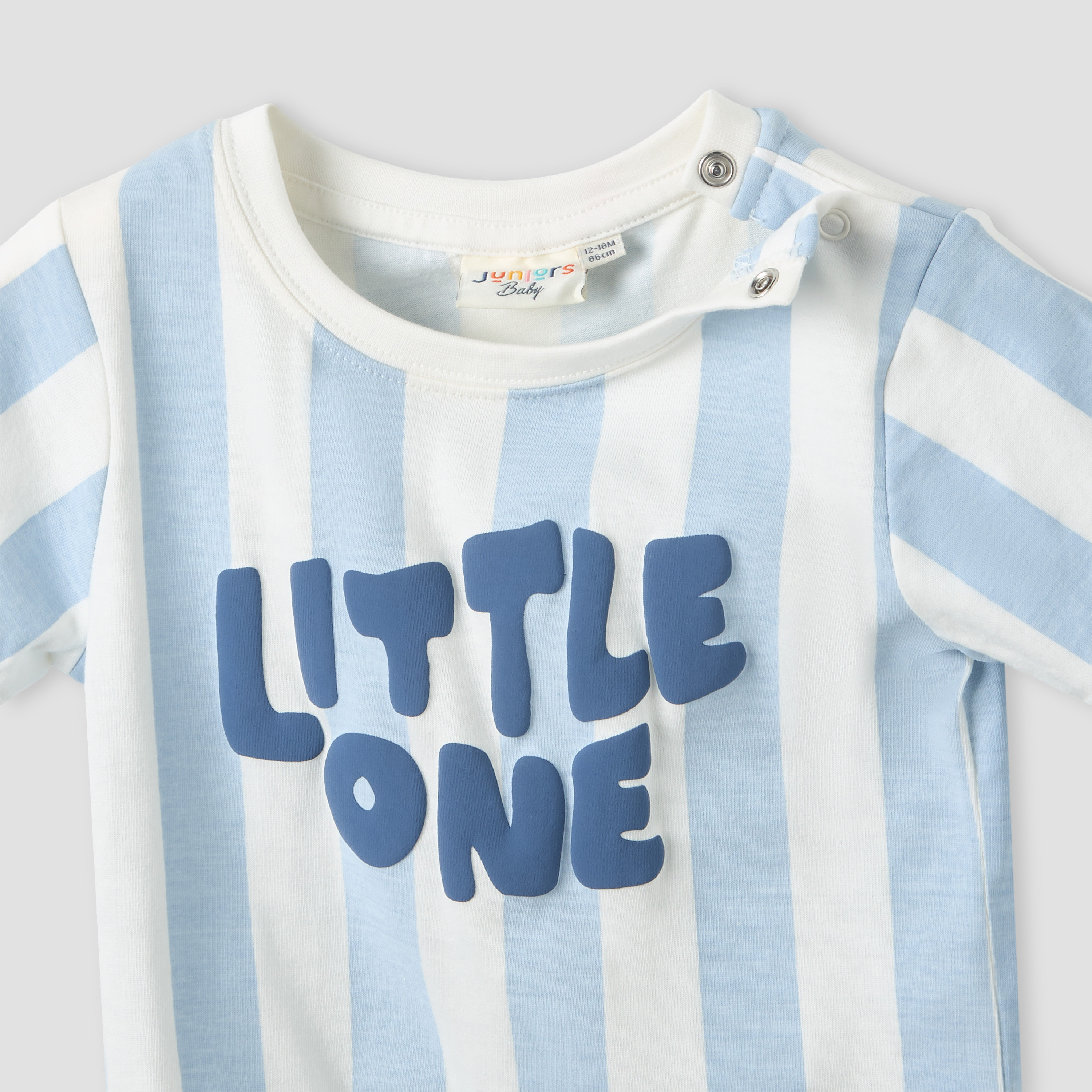 Juniors Crew Neck Short Sleeves T-shirt with Stripes-baby-boys-clothing-tshirtsandpolos-image-4
