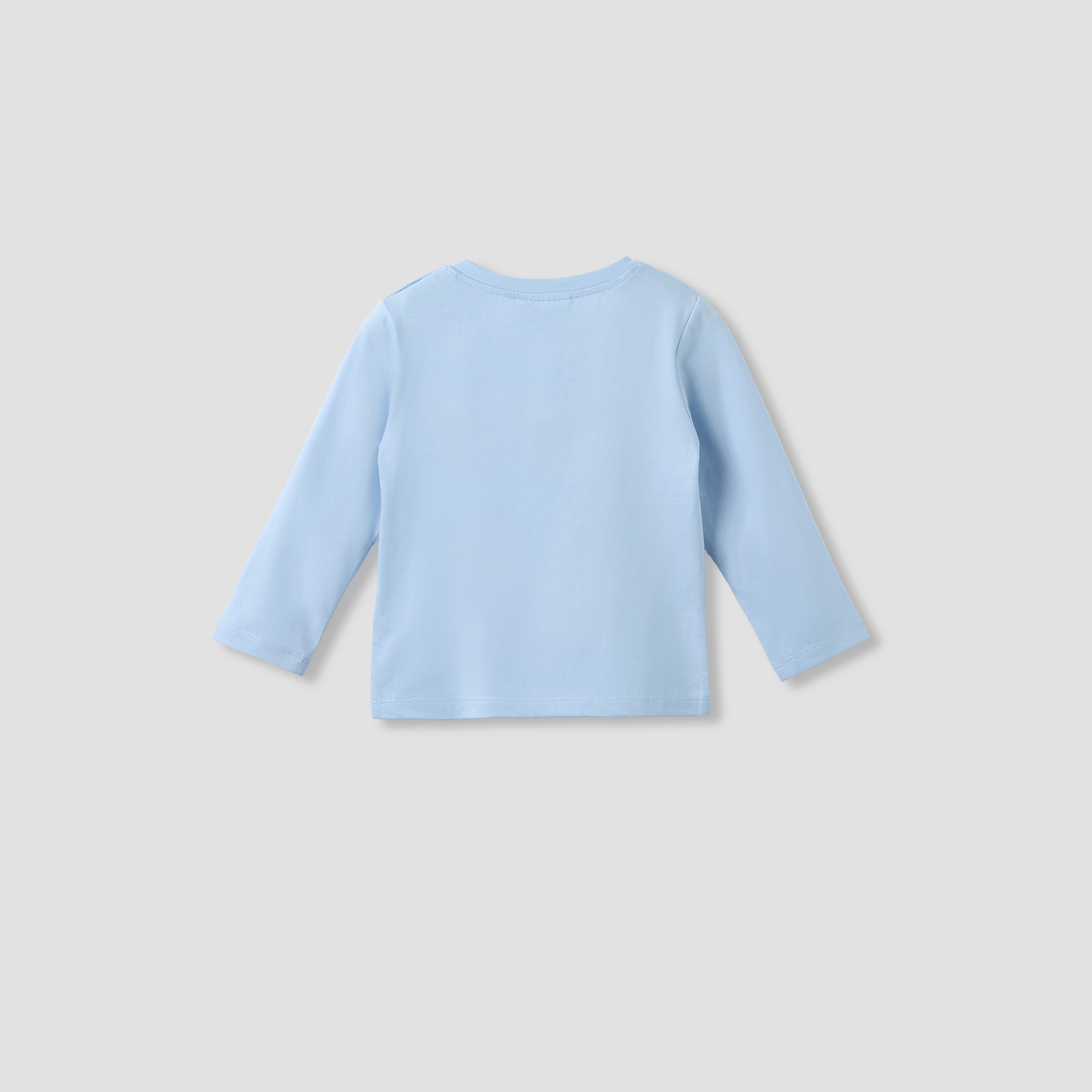 Juniors Crew Neck Long Sleeves T-shirt with Graphic Print-baby-boys-clothing-tshirtsandpolos-image-3
