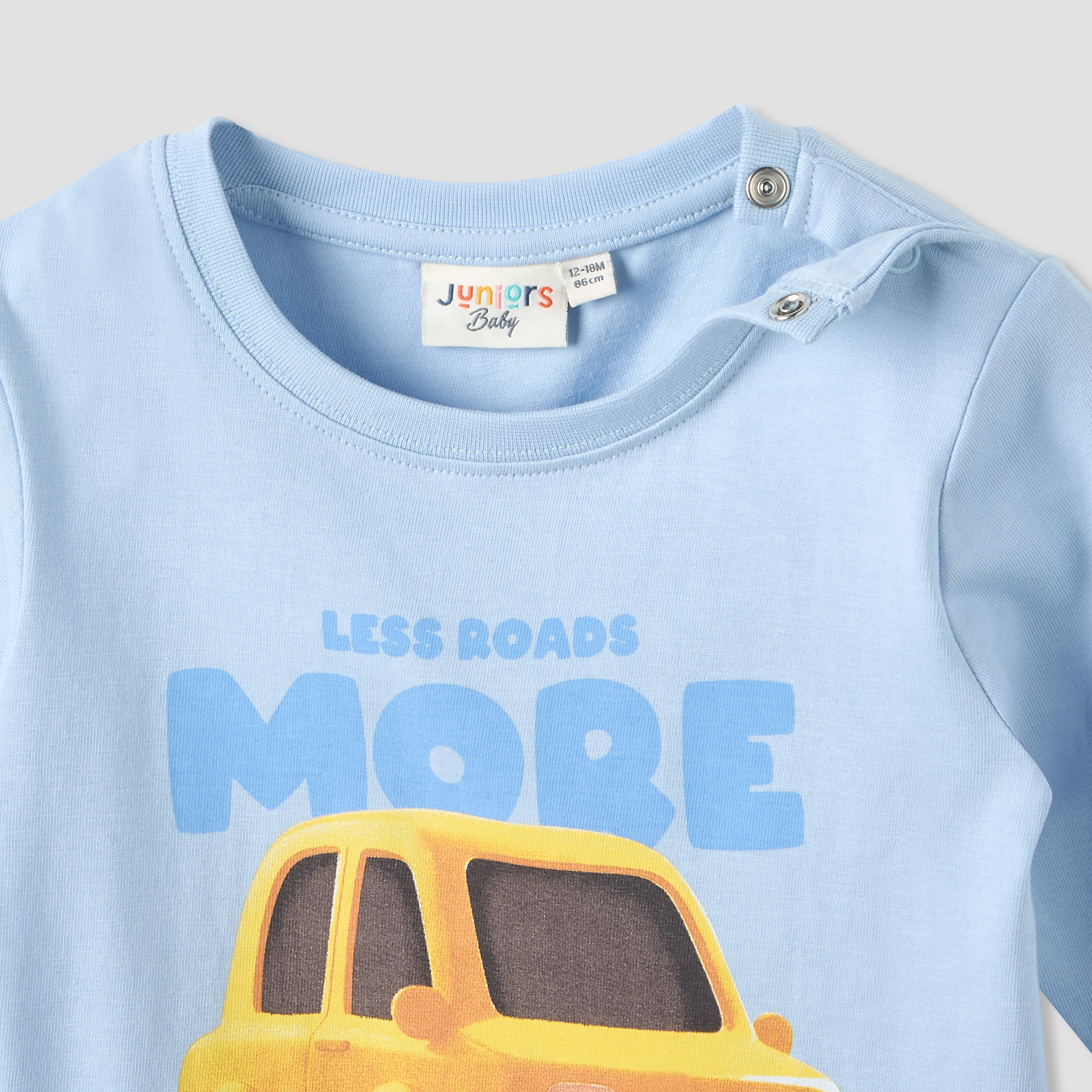 Juniors Crew Neck Long Sleeves T-shirt with Graphic Print-baby-boys-clothing-tshirtsandpolos-image-4