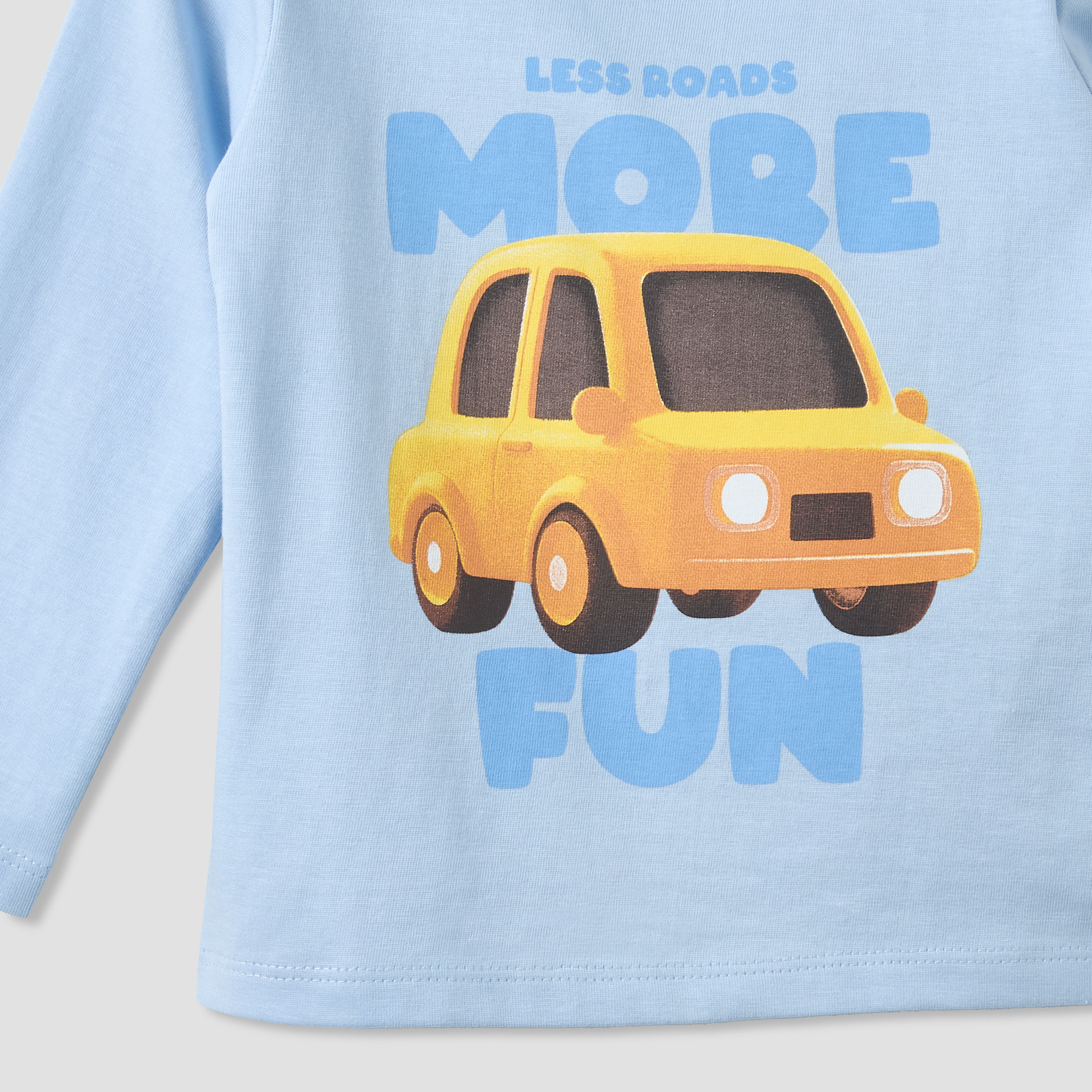 Juniors Crew Neck Long Sleeves T-shirt with Graphic Print-baby-boys-clothing-tshirtsandpolos-image-5
