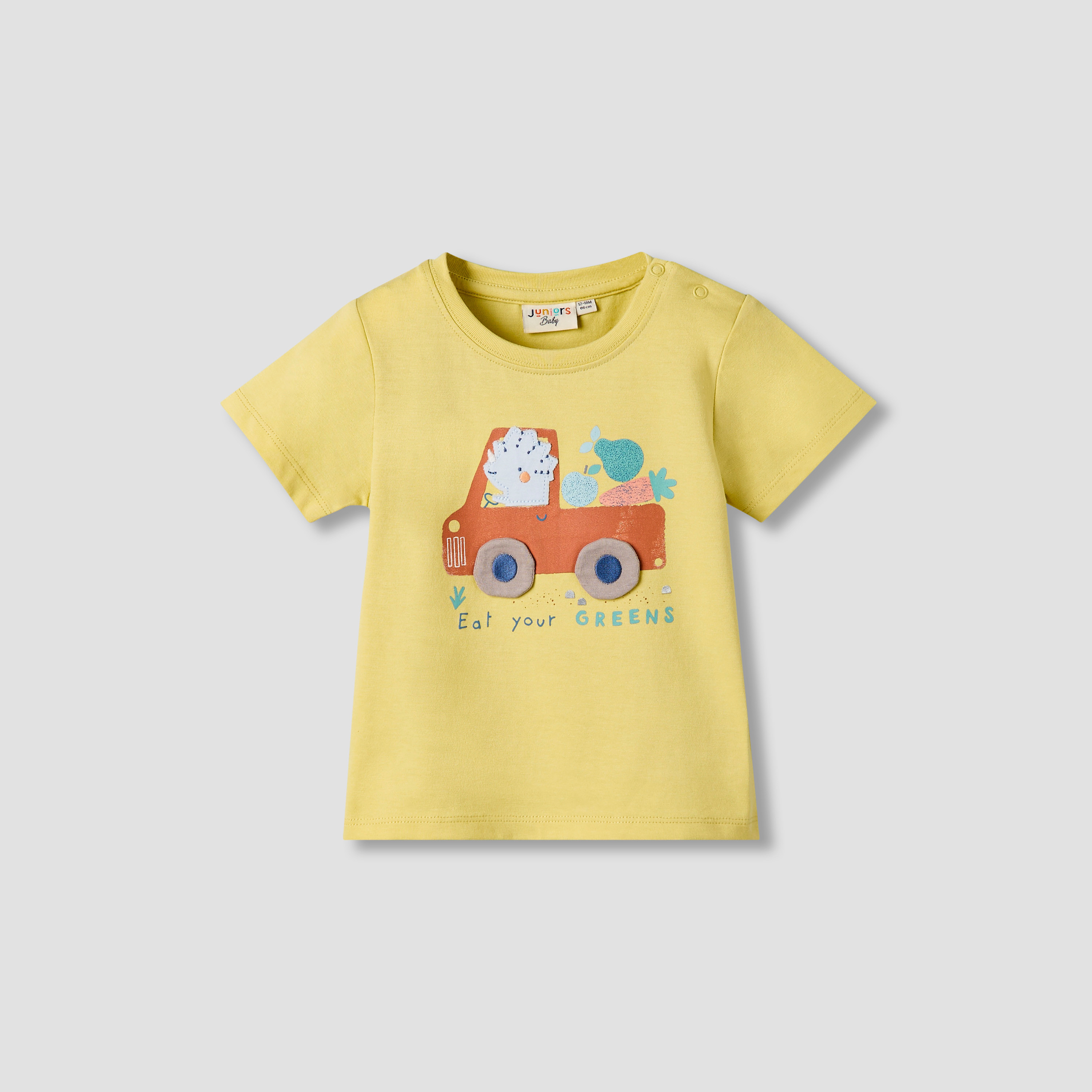 Set of 3 Juniors Crew Neck Short Sleeve T-shirt with Graphic Print-baby-boys-clothing-tshirtsandpolos-image-4