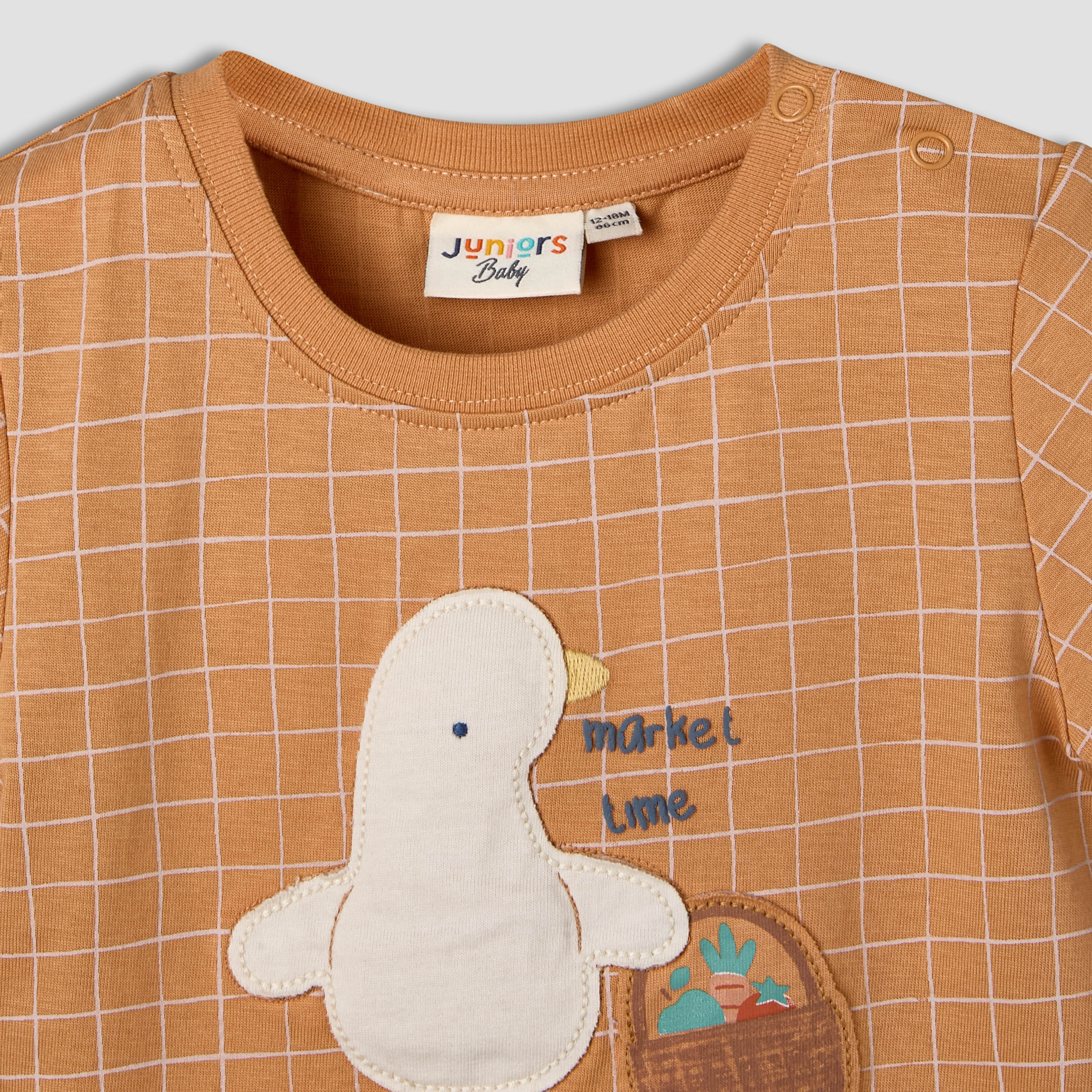 طقم تيشيرت بياقة ضيقة وأكمام قصيرة وطبعات 3 قطع من جونيورز-baby-boys-clothing-tshirtsandpolos-image-8