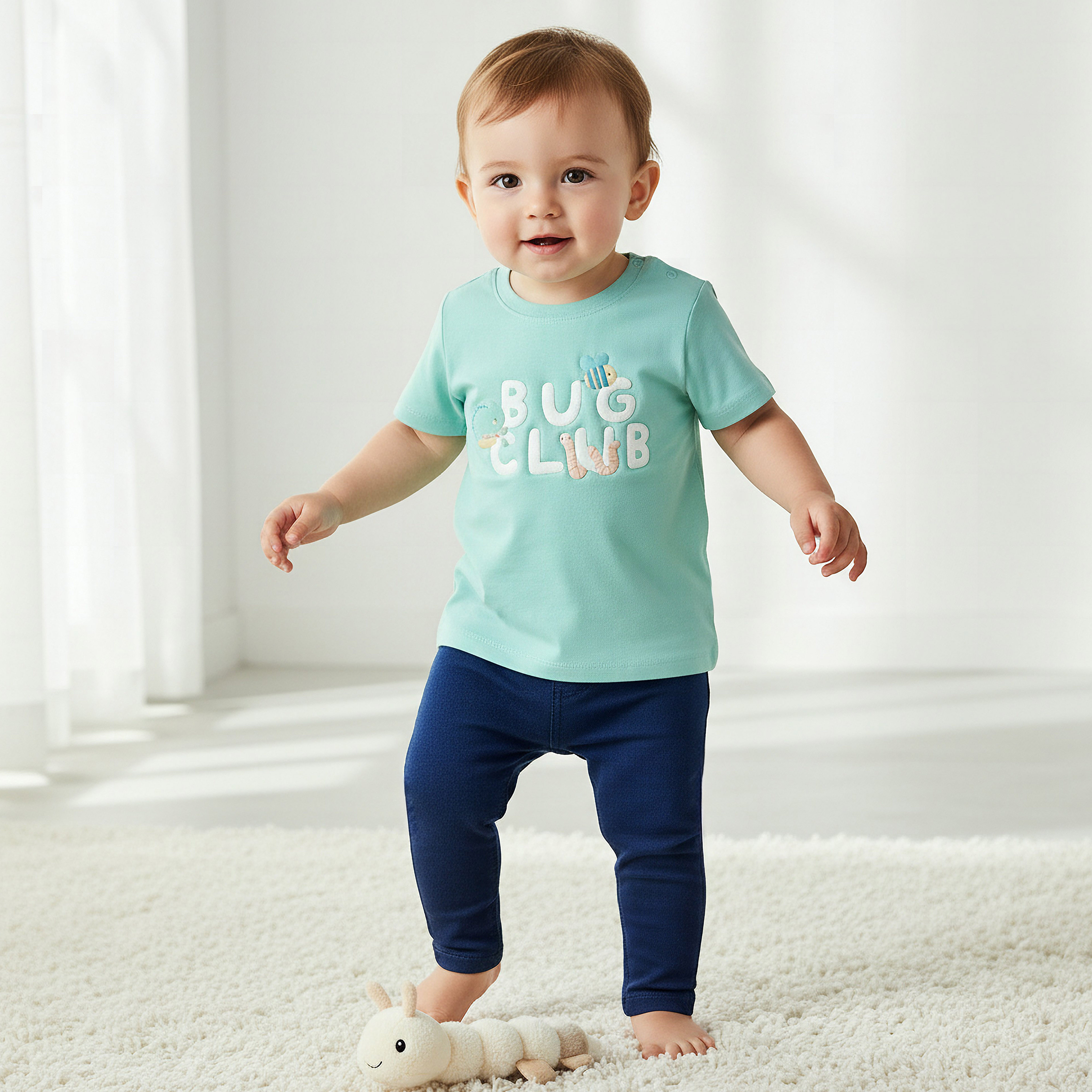 Set of 3 Juniors Crew Neck Short Sleeves T-shirt with Graphic Print-baby-boys-clothing-tshirtsandpolos-image-2