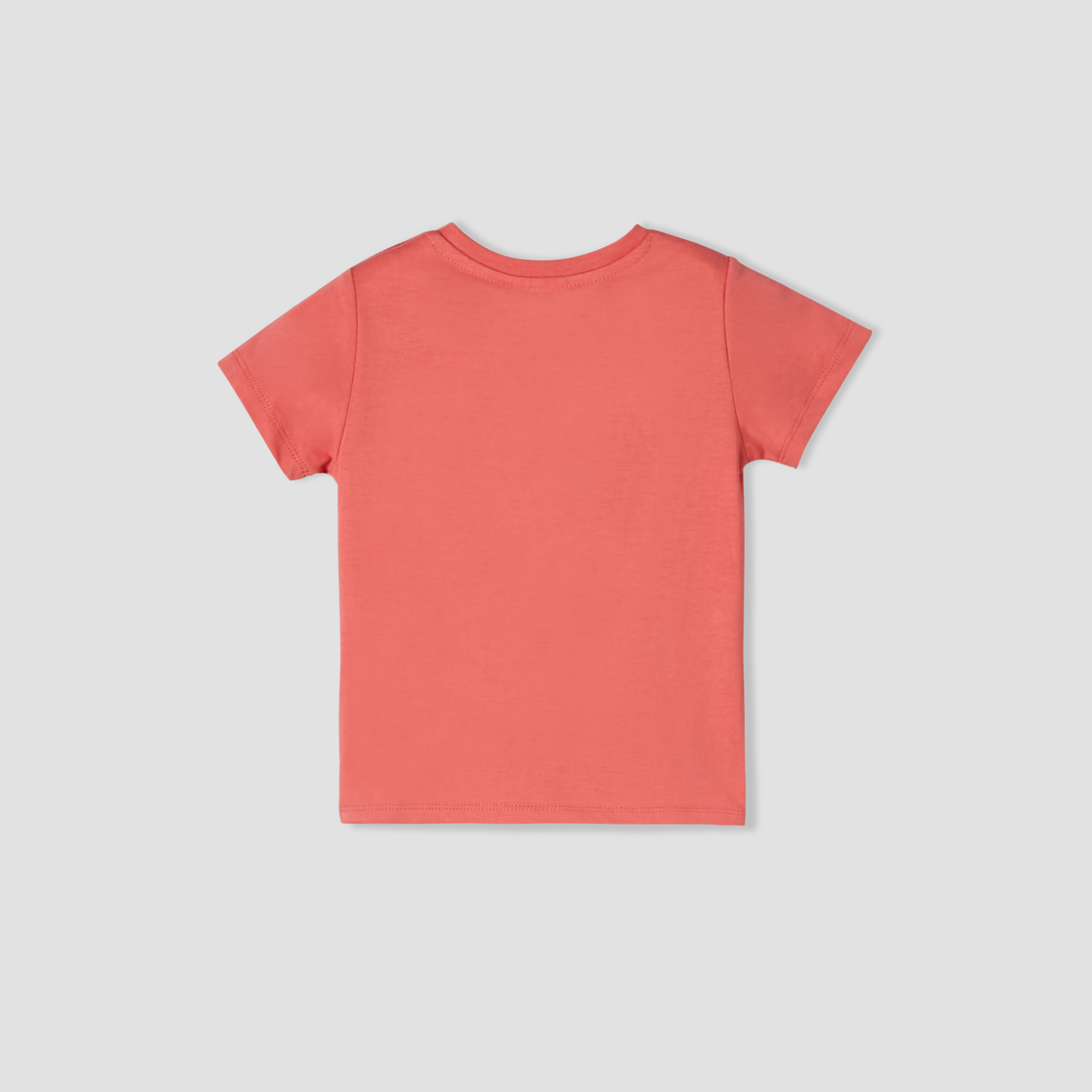 Juniors Crew Neck Short Sleeves T-shirt with Chest Pocket-baby-boys-clothing-tshirtsandpolos-image-3