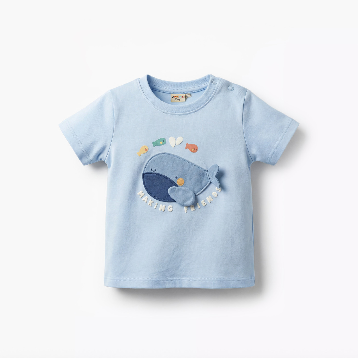 Pack of 3 Juniors Short Sleeve T-shirt with Applique Accent-baby-boys-clothing-tshirtsandpolos-image-5