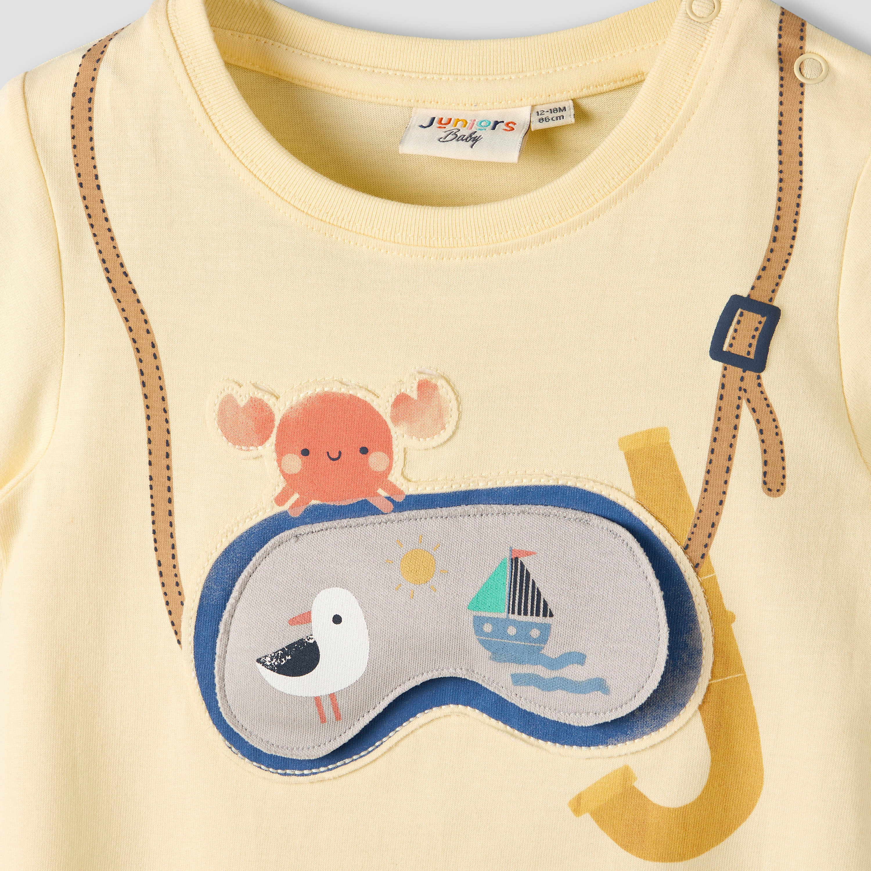 Pack of 3 Juniors Crew Neck Short Sleeves T-shirt with Print-baby-boys-clothing-tshirtsandpolos-image-5