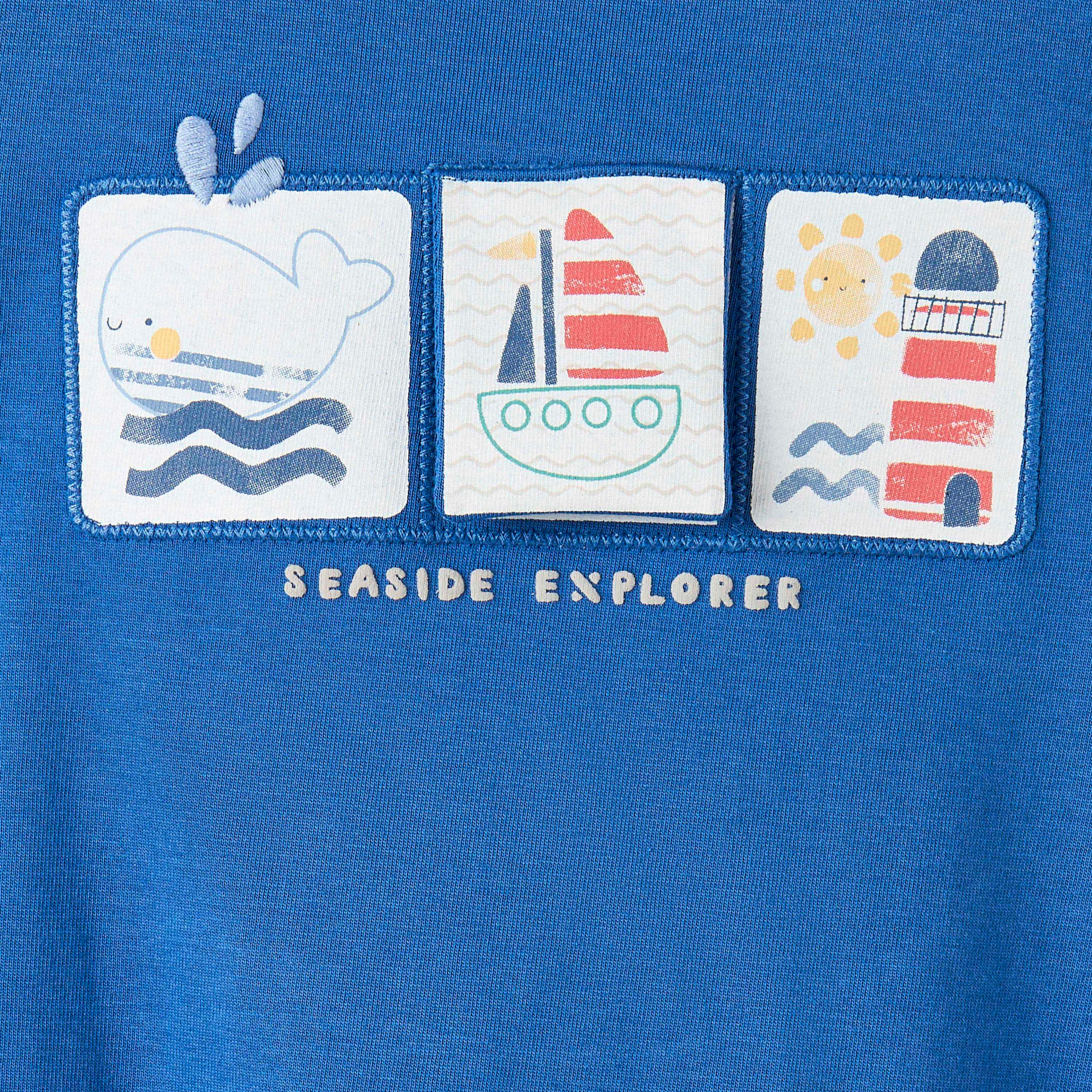 Pack of 3 Juniors Crew Neck Short Sleeves T-shirt with Print-baby-boys-clothing-tshirtsandpolos-image-7