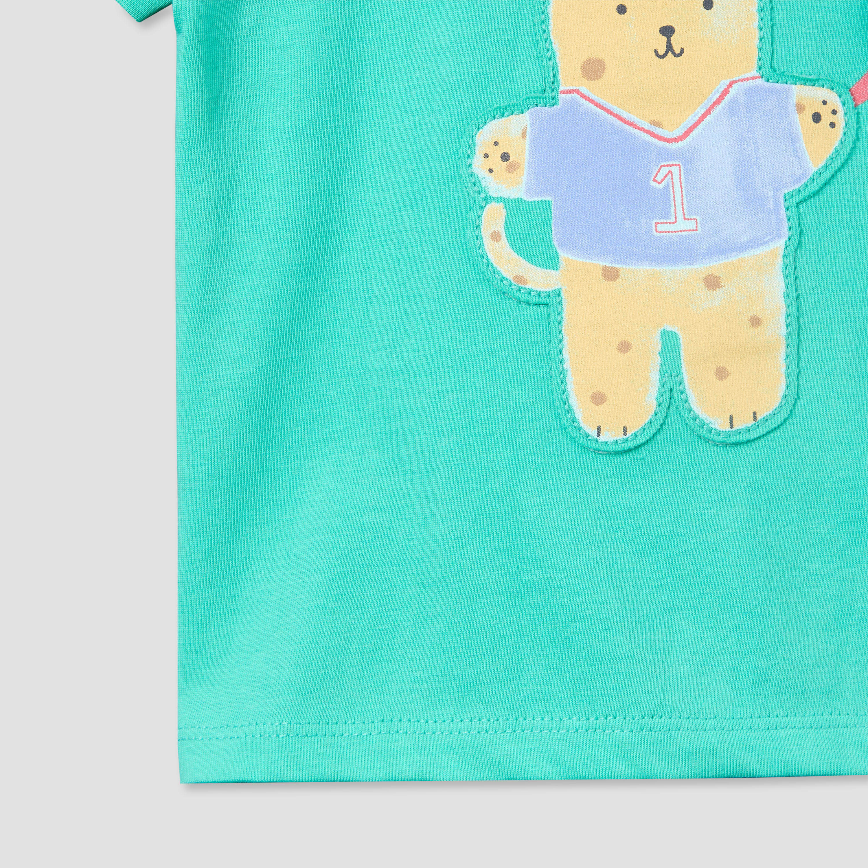Pack of 3 Juniors Short Sleeves T-shirt with Fun Print-baby-boys-clothing-tshirtsandpolos-image-10