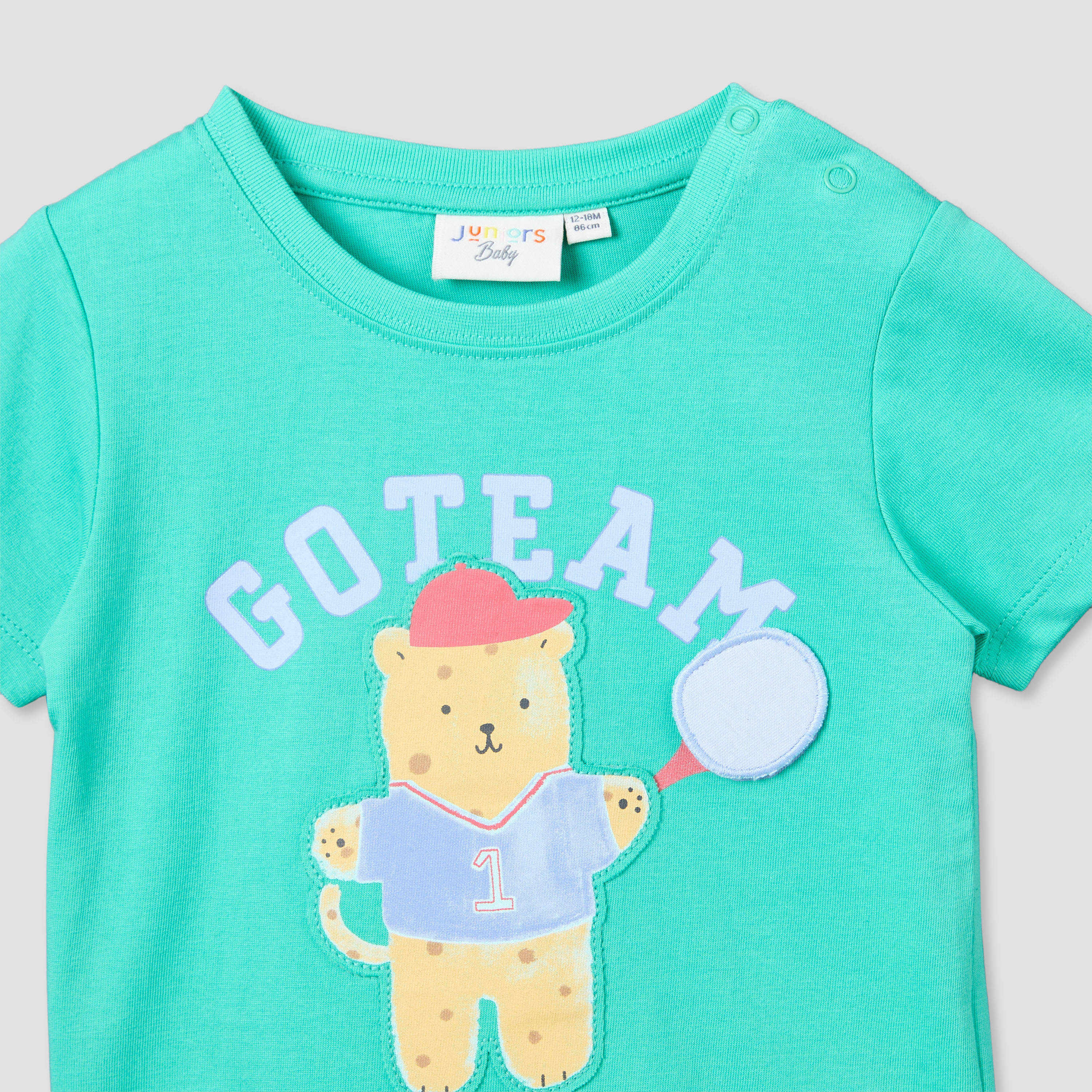 Pack of 3 Juniors Short Sleeves T-shirt with Fun Print-baby-boys-clothing-tshirtsandpolos-image-9
