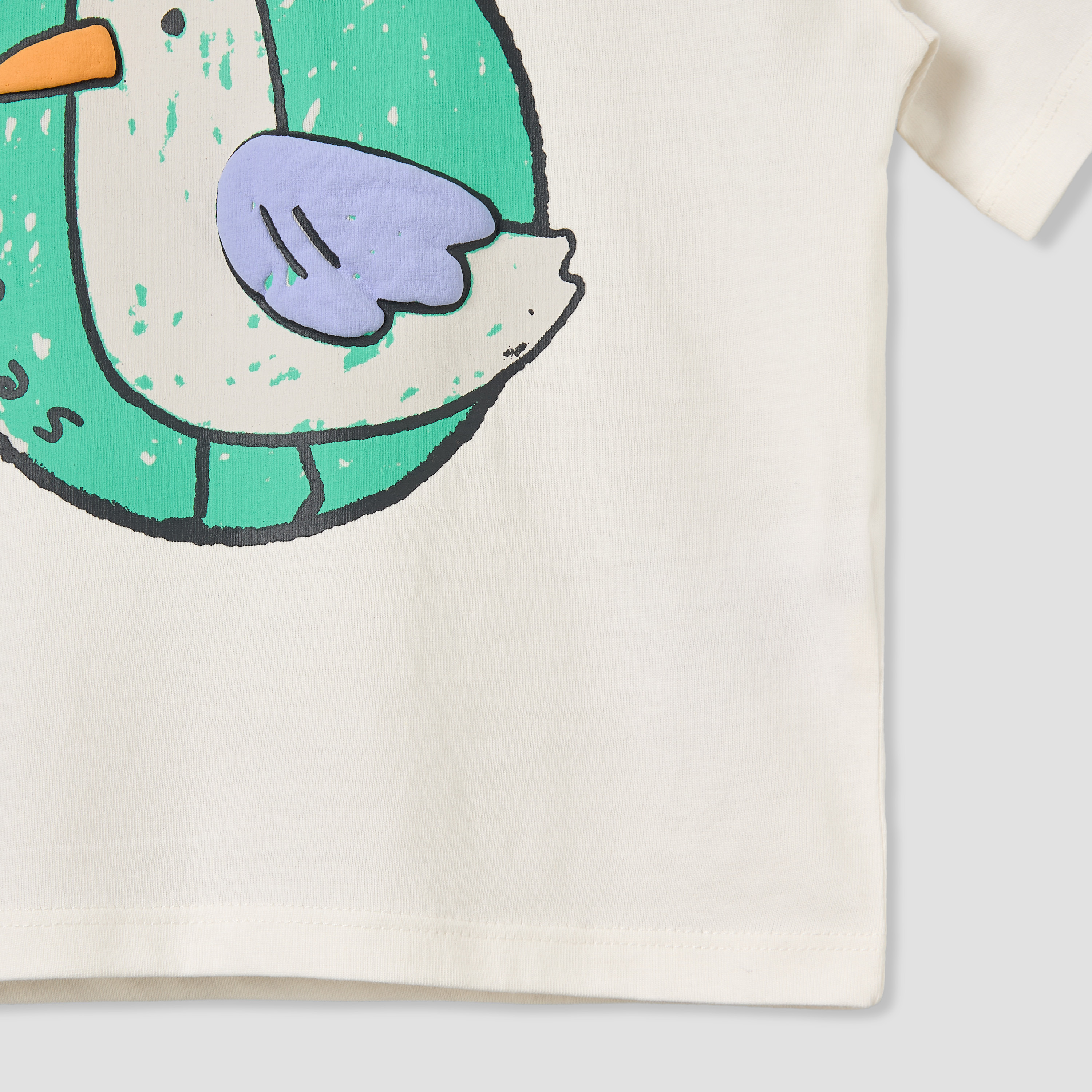 Juniors Crew Neck Short Sleeves T-shirt with Seagull Print-baby-boys-clothing-tshirtsandpolos-image-5