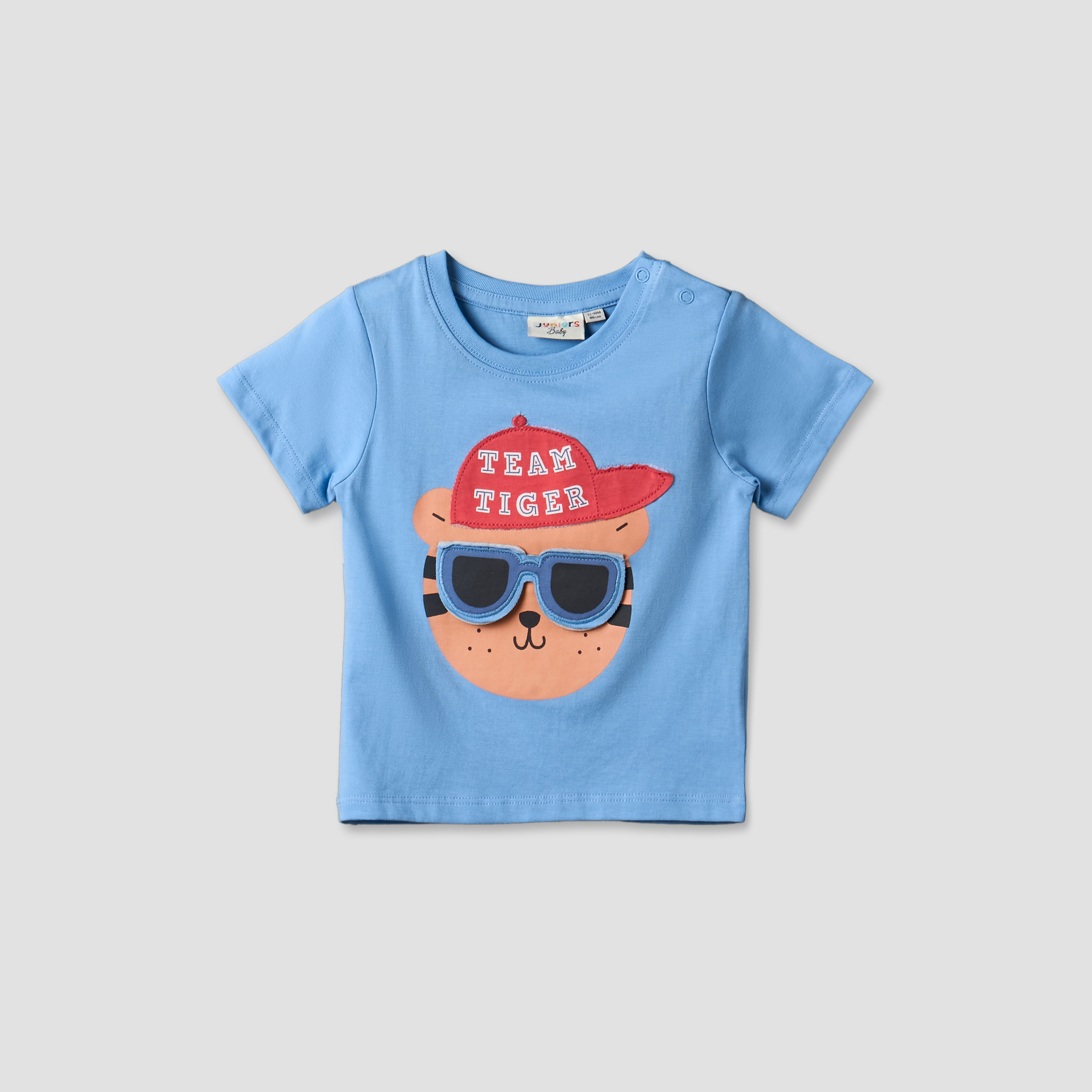 Pack of 3 Juniors Crew Neck Short Sleeves T-shirt with Fun Print-baby-boys-clothing-tshirtsandpolos-image-3