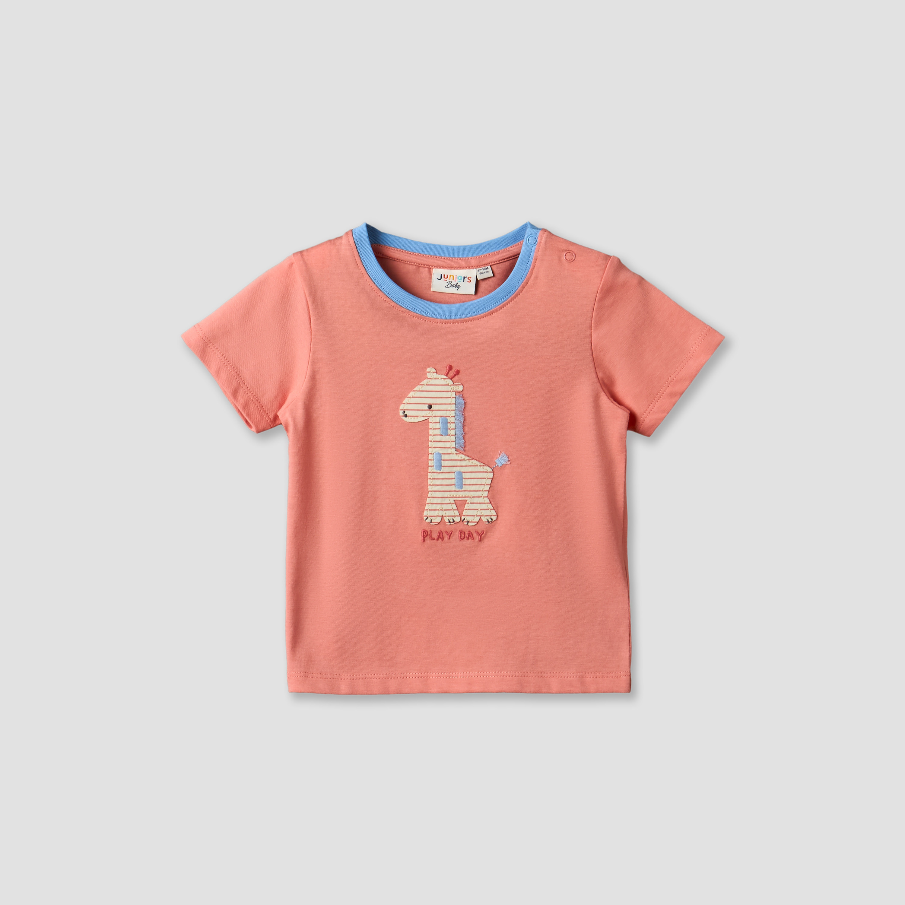 Pack of 3 Juniors Crew Neck Short Sleeves T-shirt with Fun Print-baby-boys-clothing-tshirtsandpolos-image-5