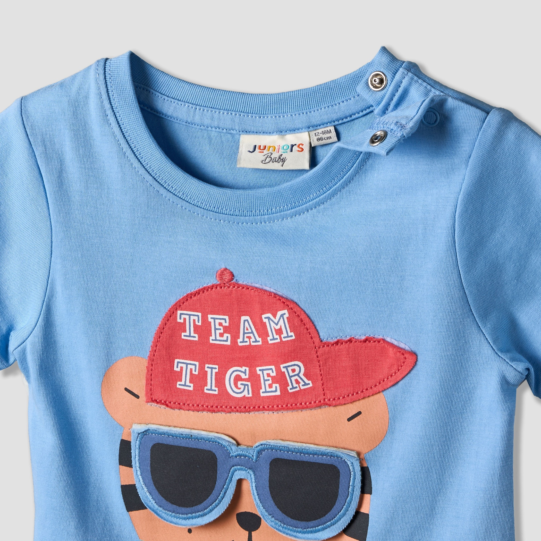 Pack of 3 Juniors Crew Neck Short Sleeves T-shirt with Fun Print-baby-boys-clothing-tshirtsandpolos-image-7