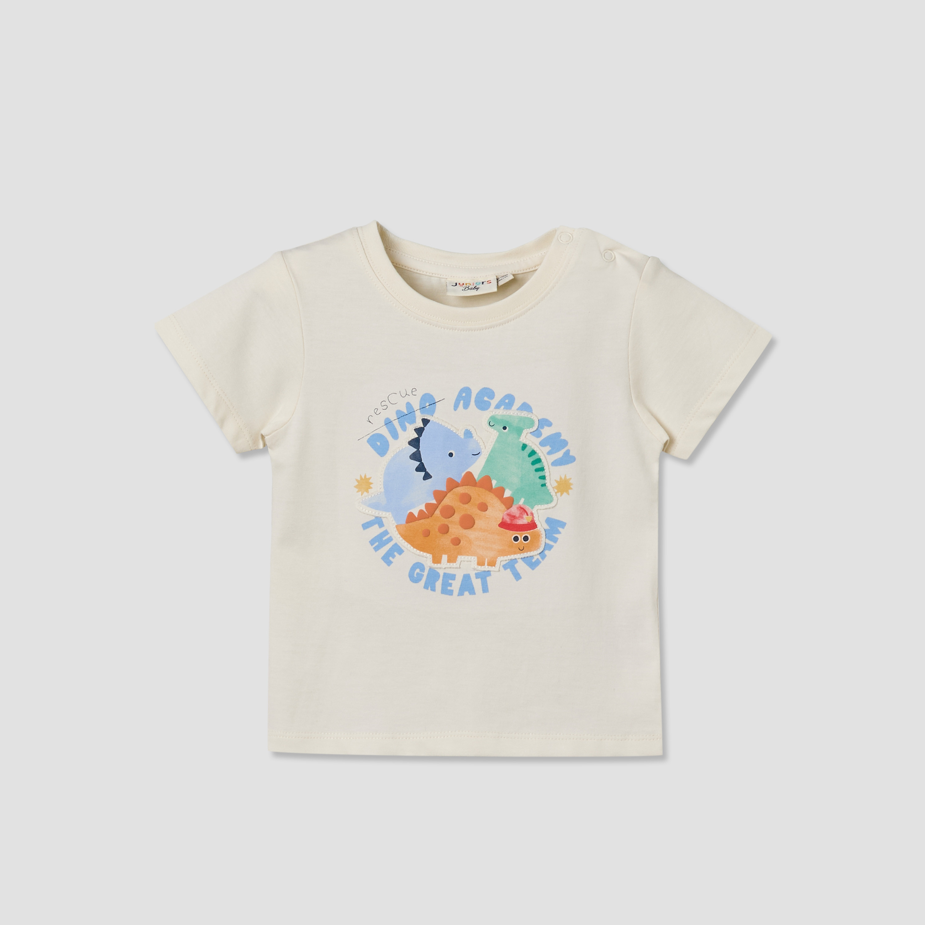 Pack of 3 Juniors Crew Neck Short Sleeves T-shirt with Applique Accent-baby-boys-clothing-tshirtsandpolos-image-4