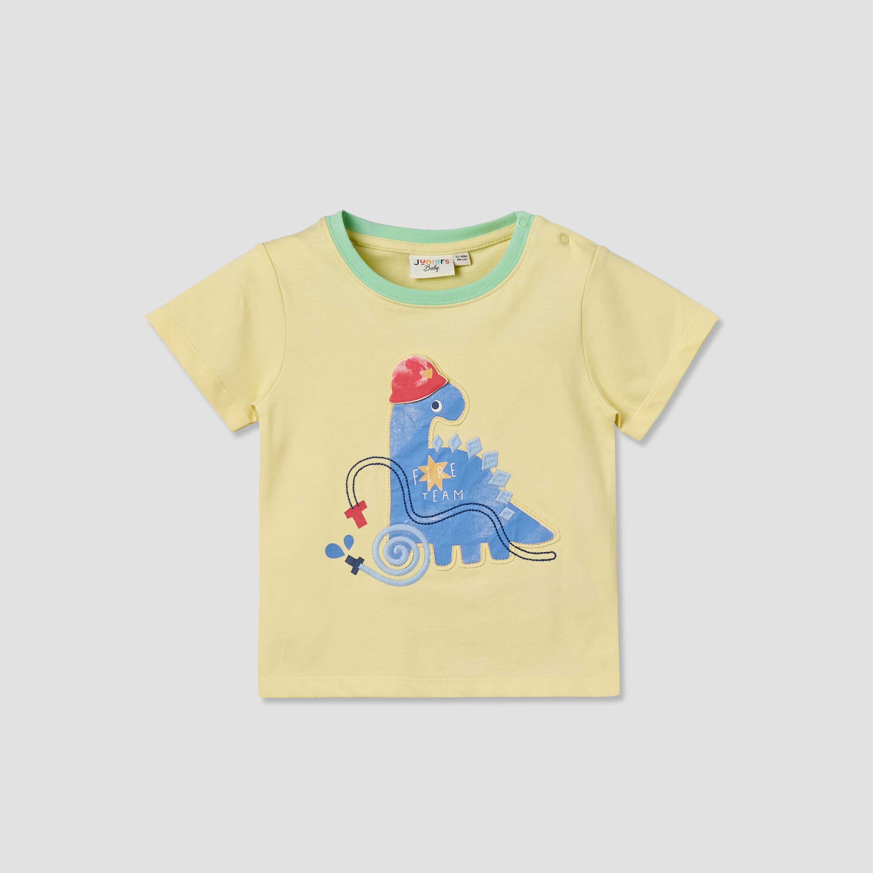 Pack of 3 Juniors Crew Neck Short Sleeves T-shirt with Applique Accent-baby-boys-clothing-tshirtsandpolos-image-5