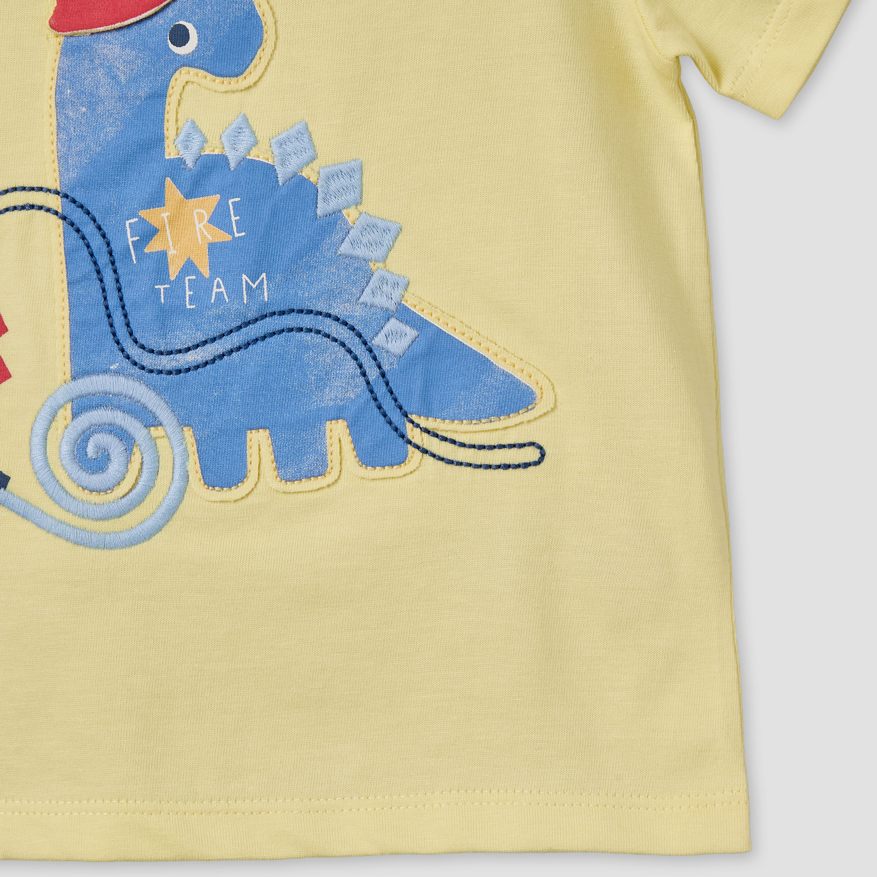Pack of 3 Juniors Crew Neck Short Sleeves T-shirt with Applique Accent-baby-boys-clothing-tshirtsandpolos-image-8