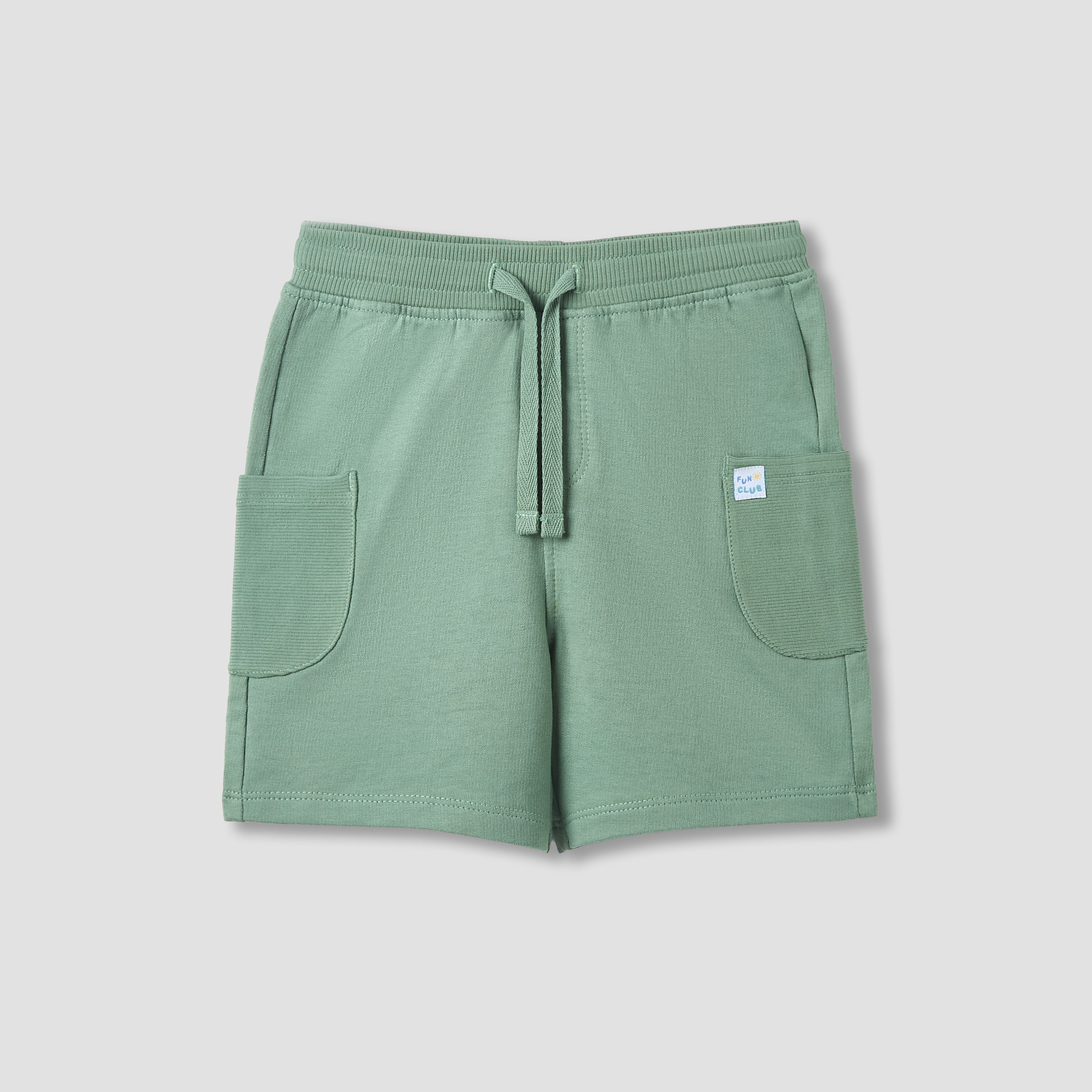 Juniors Drawstring Waist Shorts with Pocket, Set of 2-baby-boys-clothing-bottoms-shorts-image-3